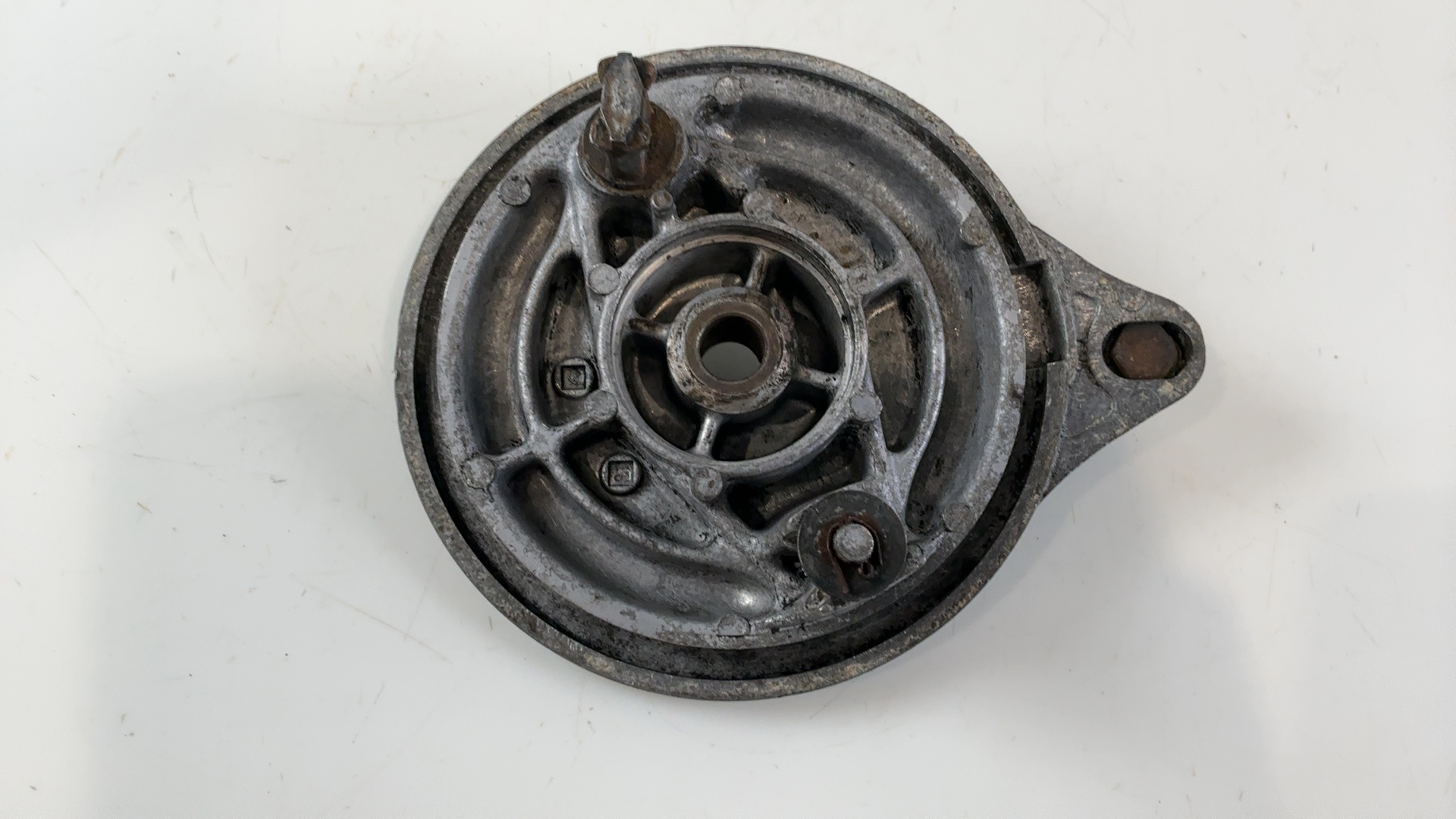 Honda CL350 Scrambler 350 Rear Brake Backing Plate Panel 1971-73 43100-286-010 - Image 2