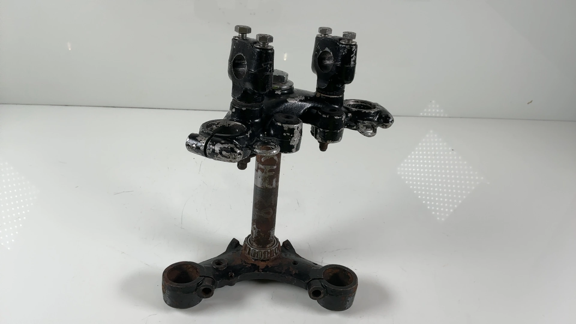 Kawasaki KH250 KH250-B 250cc Triple Tree Clamp Yoke Stem 1976-1980 OEM 44037-075 - Image 8