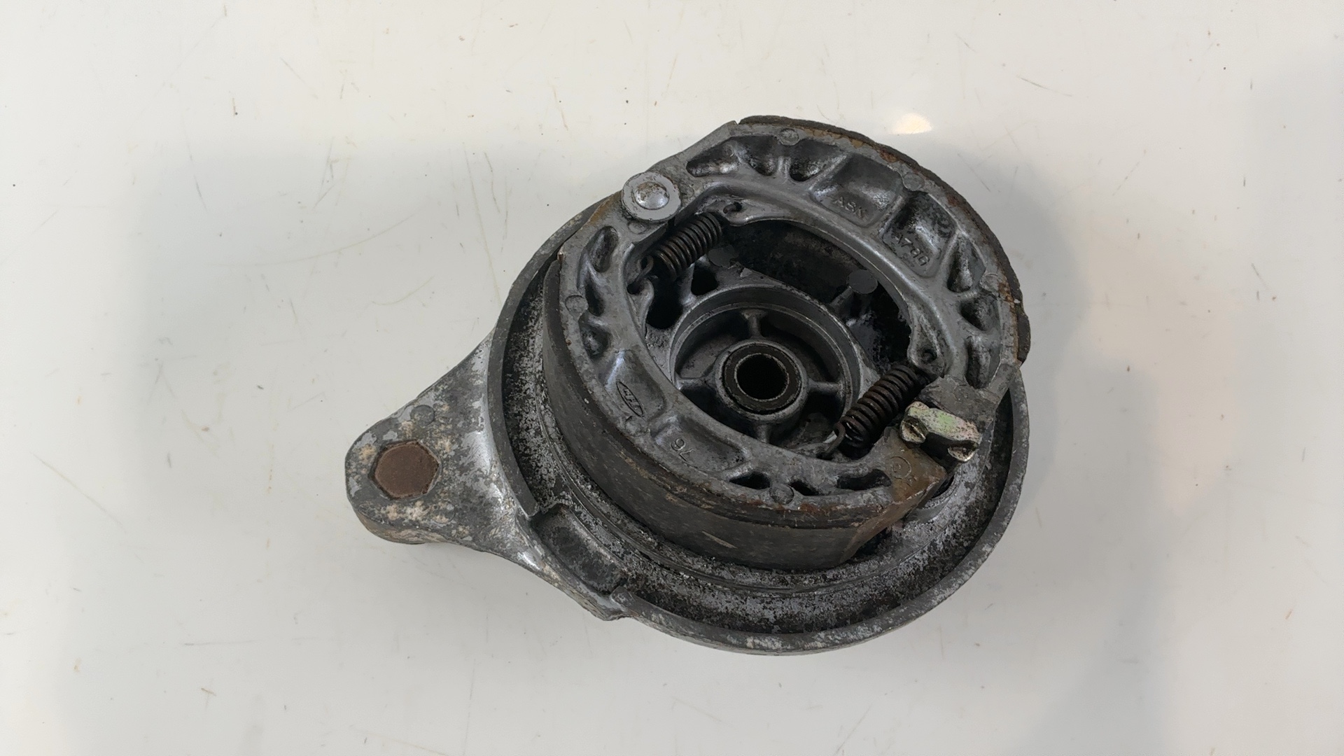 Honda XL125 XL 125cc Rear Brake Plate Panel 1974-1978 OEM 43100-365-670 - Image 2