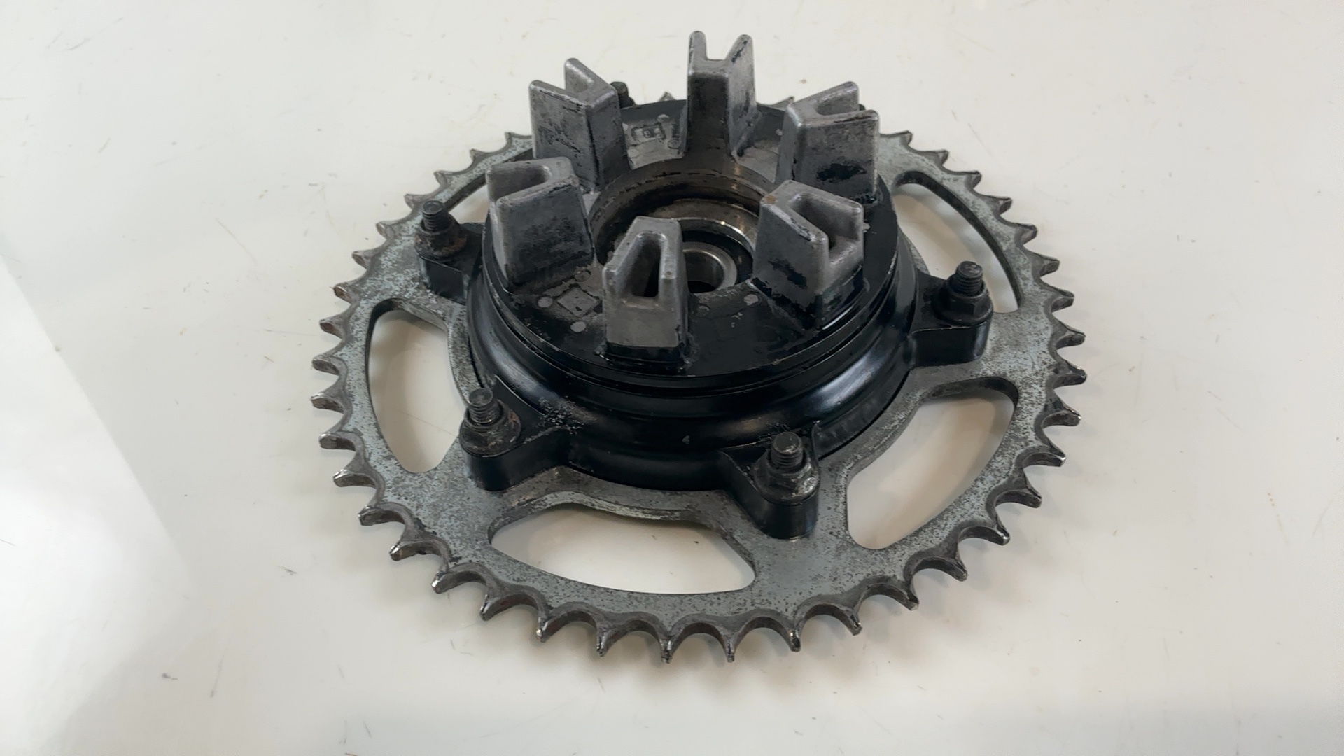 Honda XL600R PD03 600cc Rear Sprocket Hub Carrier 1984 1985 OEM 42610-MG2-000 - Image 6