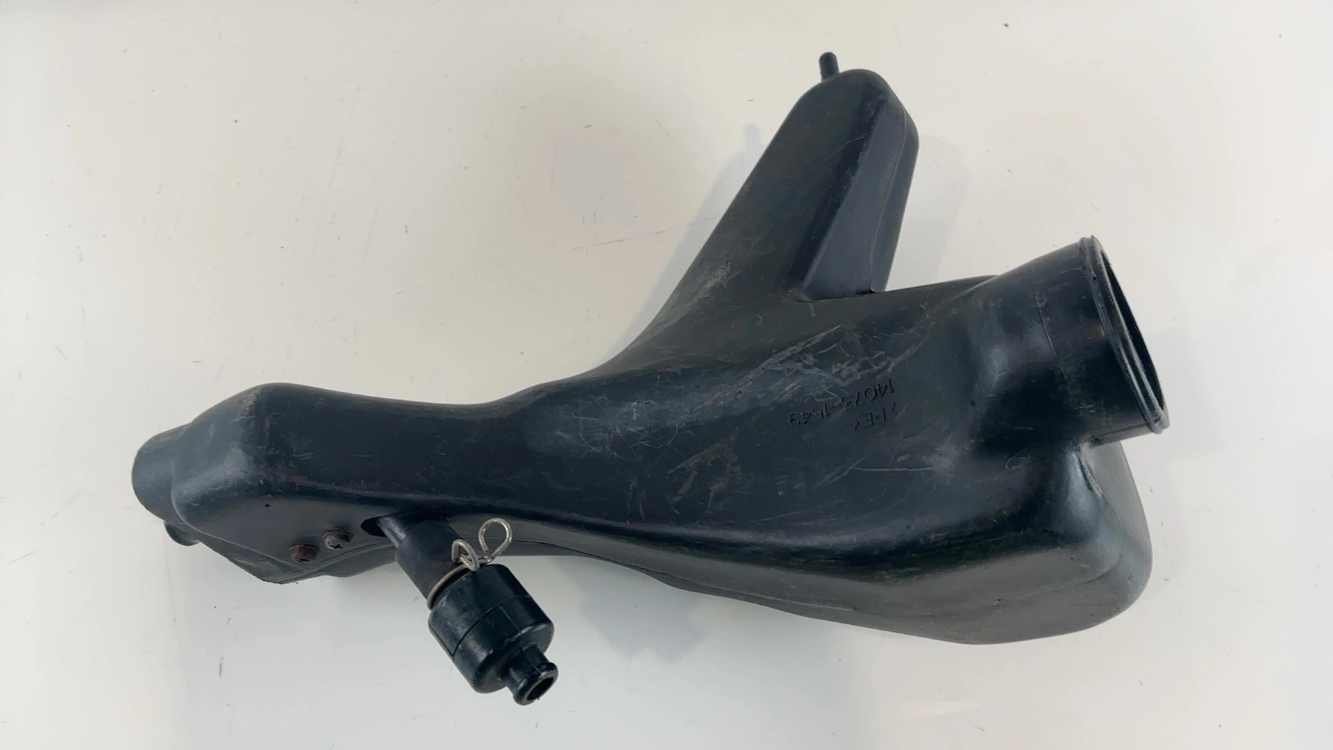Kawasaki ZZR600 ZX600E 600cc Left Ram Air Intake Tube 1993-2005 OEM 14073-1549 - Image 2