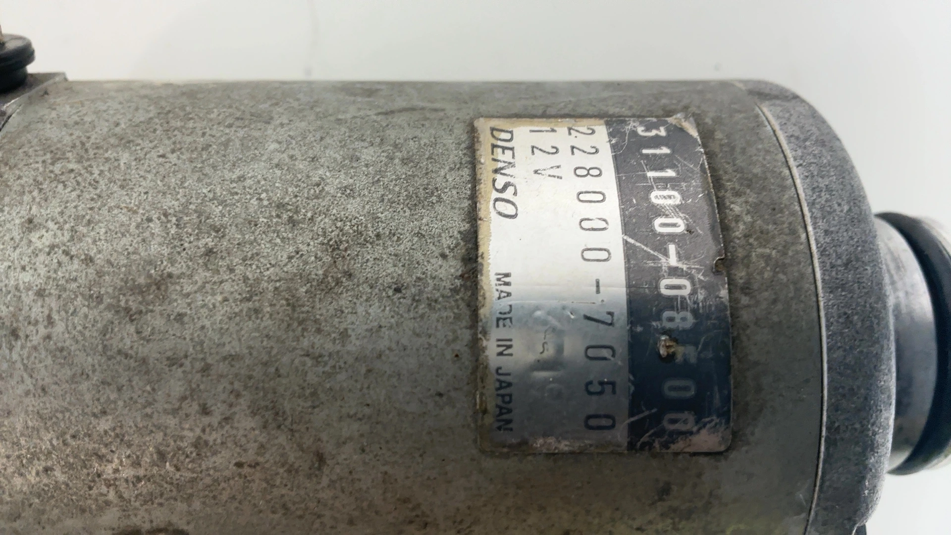Suzuki Bandit GSF600 GSF600S 600 CC Starter Motor 1996-1999 OEM 31100-08F00 - Image 3