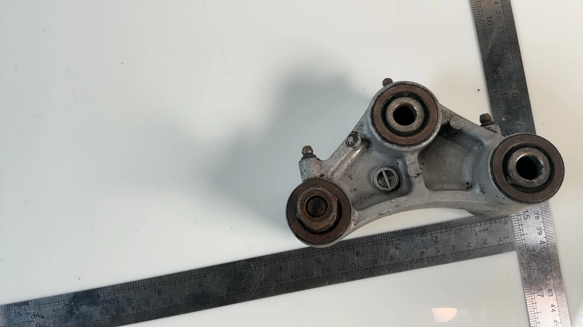 Kawasaki Ninja ZX-6 ZX600E 600cc Rear Shock Linkage Arm 1990-2002 OEM 39007-1191 - Image 3