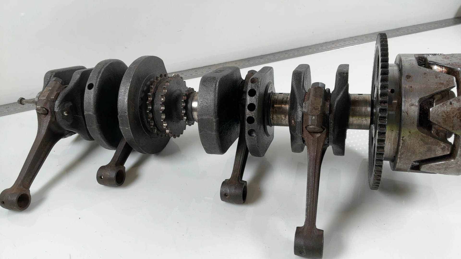 Honda CB750 Four CB750K 750cc Crankshaft 1969 1970 OEM 13000-300-050 LM - Image 5