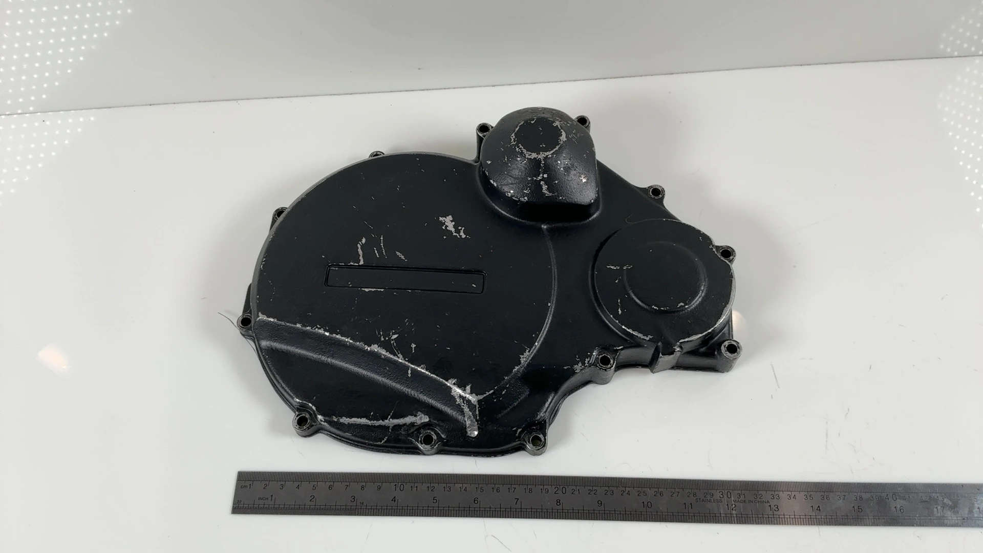 Kawasaki GPZ1100 Ninja ZX1100E 1100 Clutch Cover 1995-1998 OEM 14032-1402 - Image 1