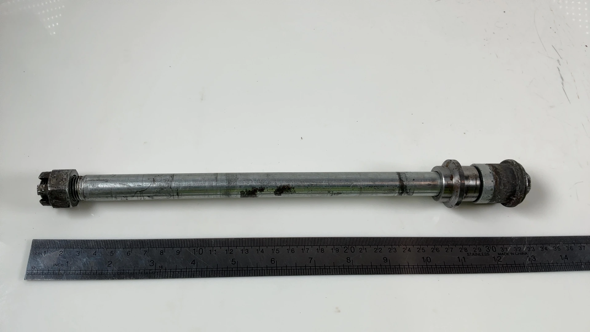 Kawasaki Ninja GPX600R ZX600C 600cc Rear Wheel Axle Spindle 1988-1997 41068-1232 - Image 3
