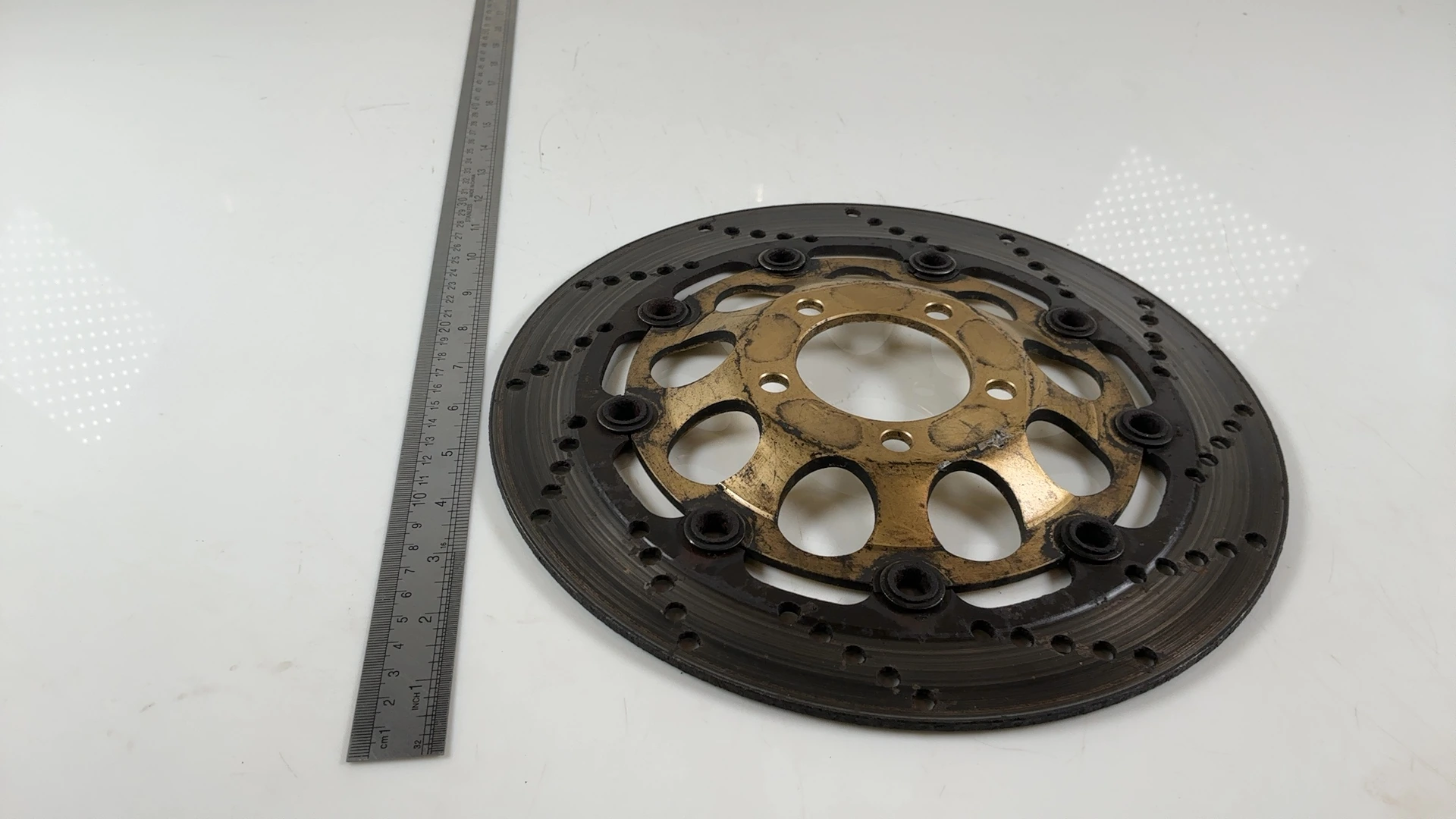 Suzuki RF600R RF600 600cc Front Brake Disc Rotor 1993-1997 OEM 59210-32C70 - Image 4