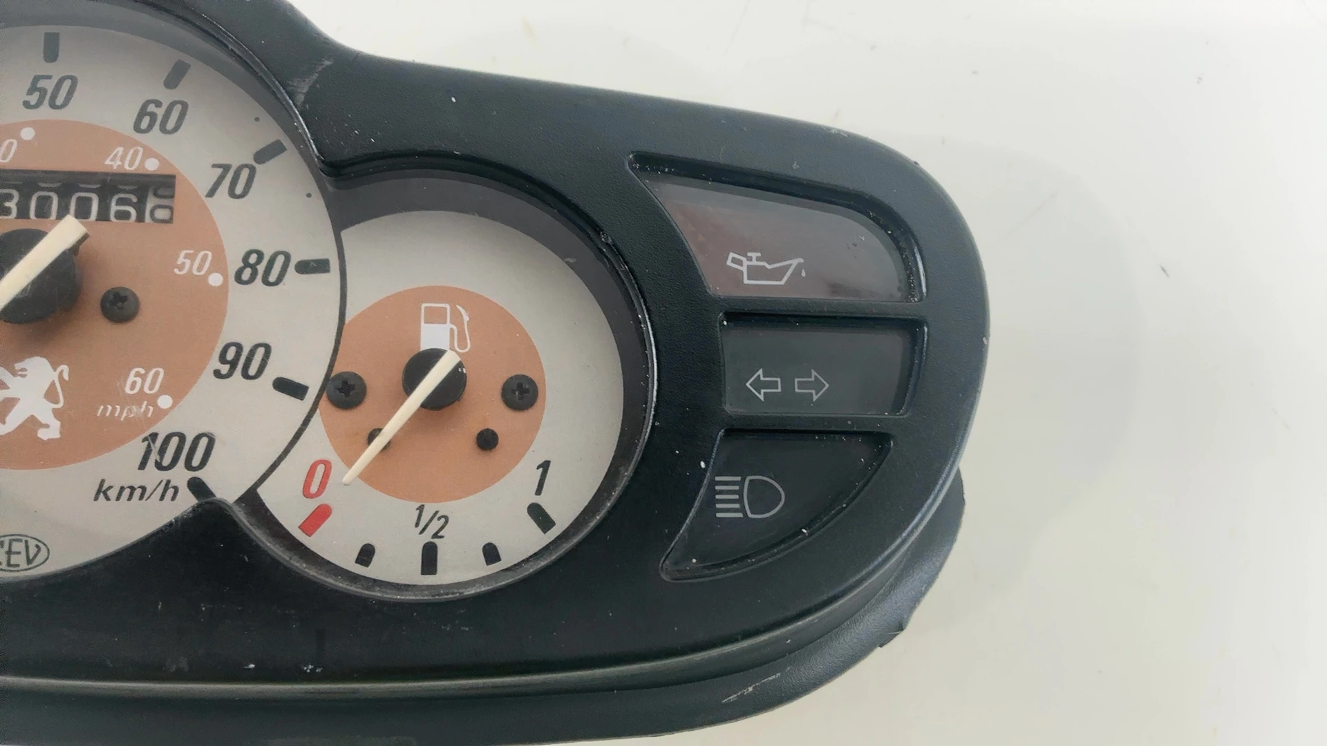 Peugeot Trekker TKR 50cc Speedometer Instrument Cluster 1997-2001 OEM 748981 - Image 8