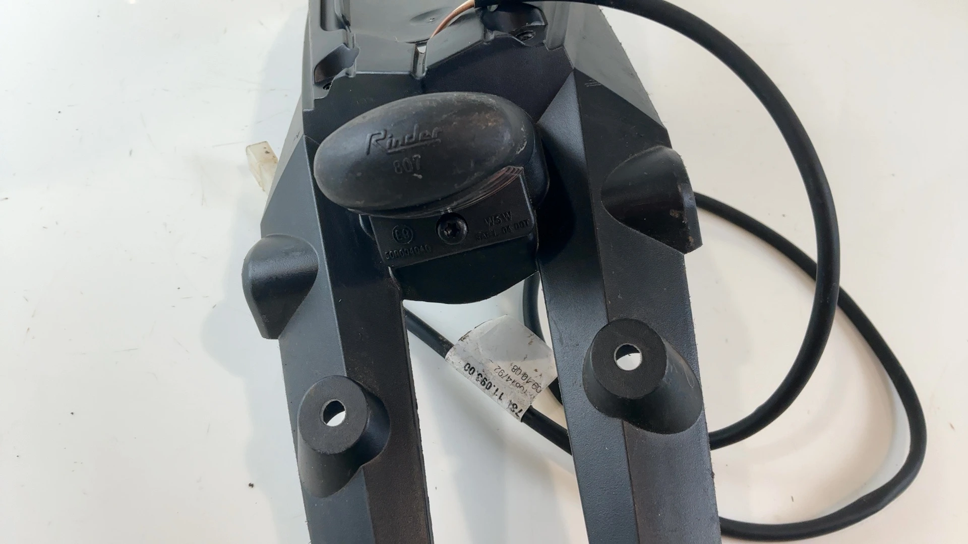 KTM 250 EXC-F 250 CC License Plate Holder Tail Tidy 2008-2011 OEM 78008016050 - Image 5
