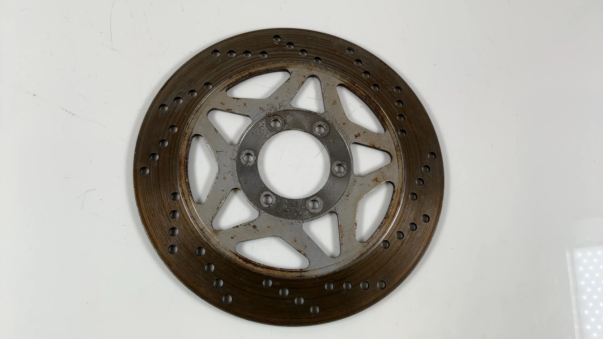 Yamaha TZR125 2RK 125cc Front Brake Disc Rotor 1987 1990 OEM 2TV-25831-01 - Image 6