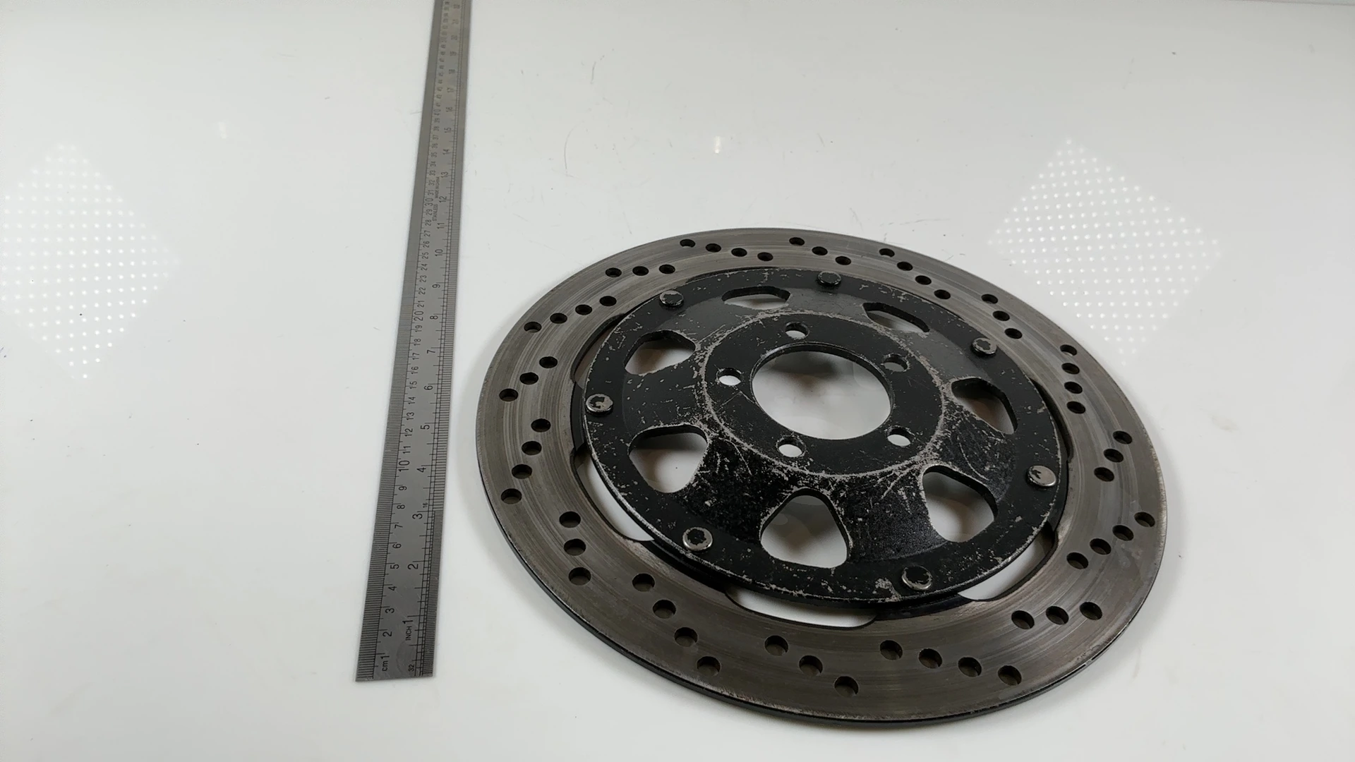 Suzuki GSXR 750 GR75A 750cc Front Left Brake Rotor 1985 1987 OEM 59220-27A00 - Image 4