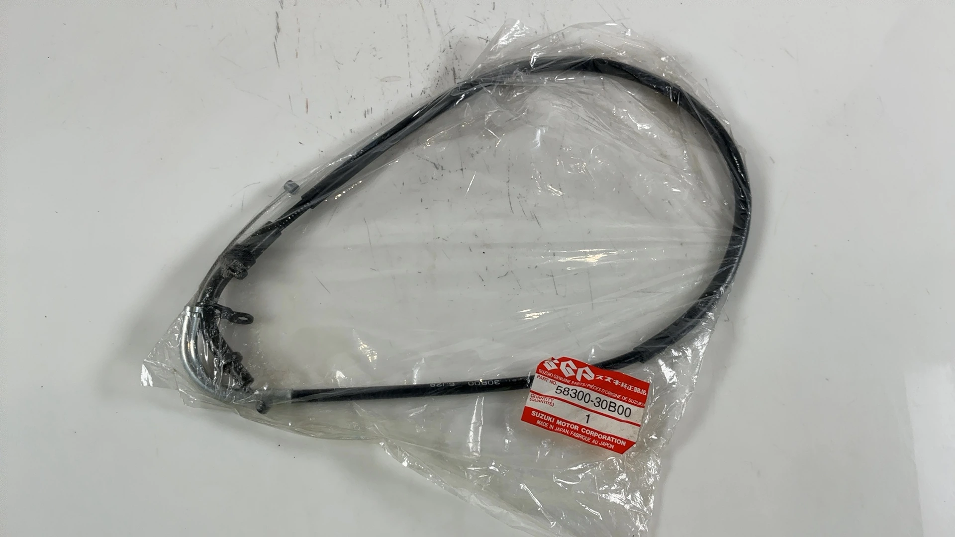 Suzuki GSX400 Impulse GSX400X 400cc Throttle Cable 1986-1989 OEM 58300-30B00 - Image 6