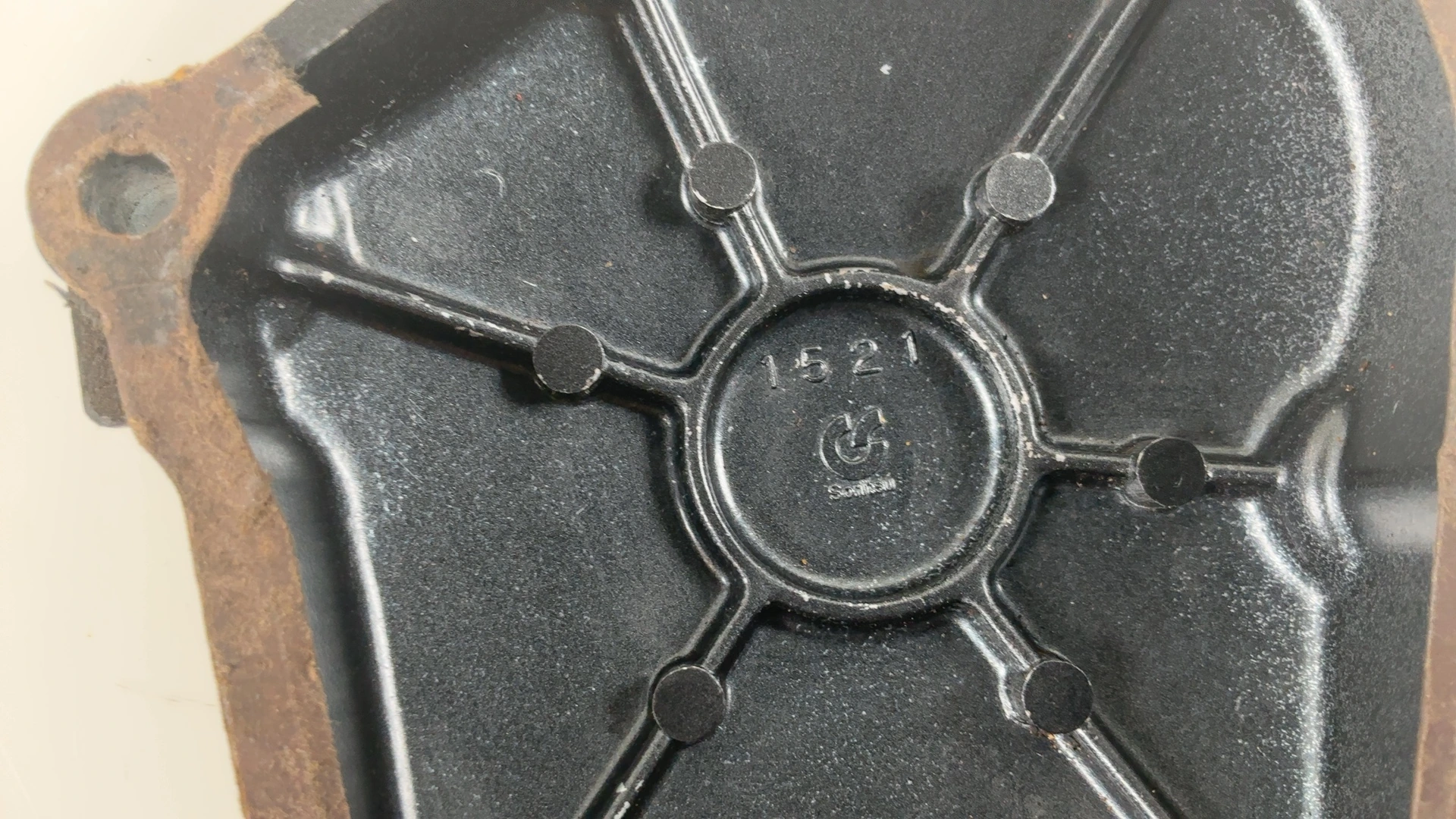 Kawasaki Ninja ZX6R ZX600 600cc Engine Pickup Cover 2000-2002 OEM 14090-1521 - Image 6