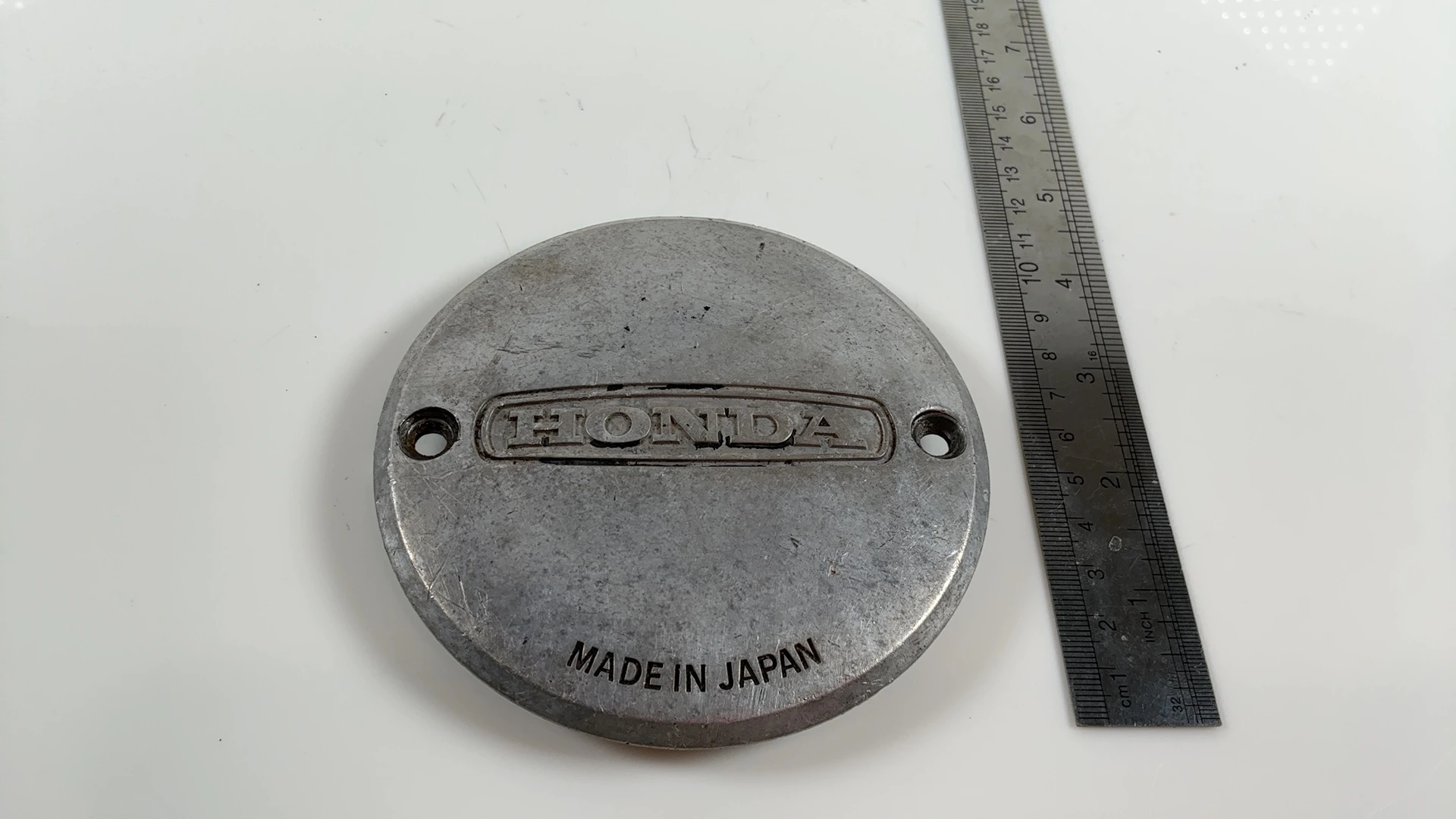 Honda XL175 K2 175cc Stator Generator Cover Cap 1975 1976 OEM 11431-110-730 - Image 3