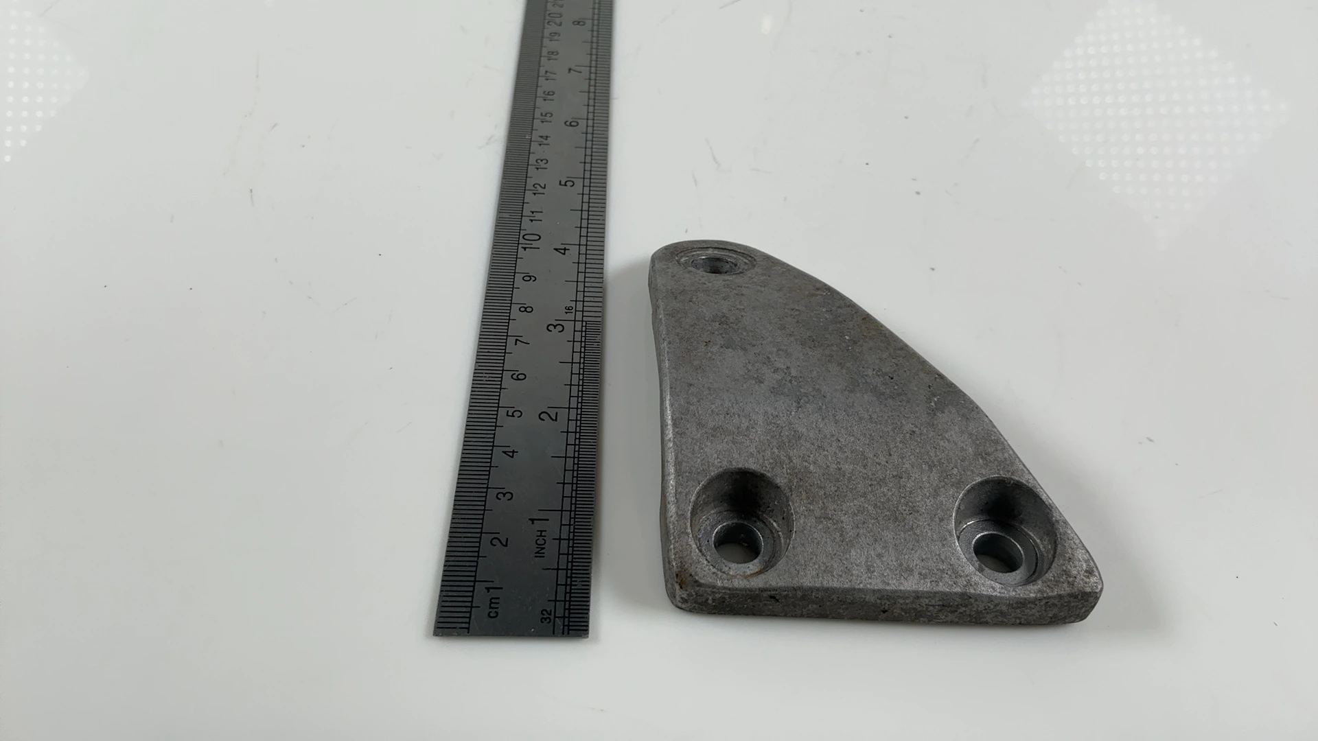 Honda Hawk GT 650 NT650 Headlight Mount Bracket Left 1988-1991 OEM 61313-MN8-000 - Image 4