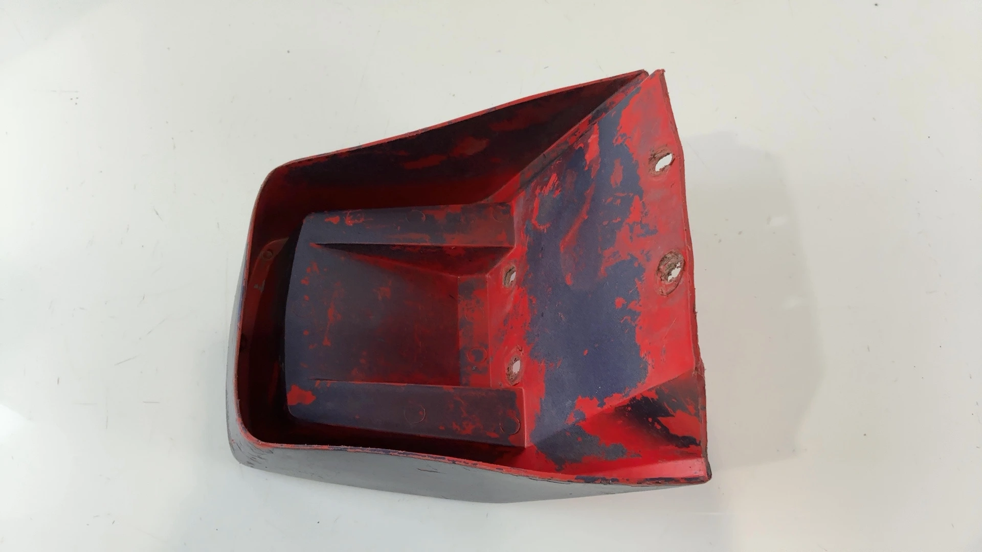 Kawasaki AR80 AR80-A1 80cc Seat Tail Cover Cowl 1981-1990 OEM 14025-1275-6L - Image 2