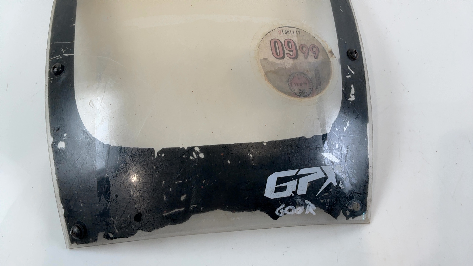 Kawasaki GPX600R ZX600C 600cc Windshield 1988-1997 OEM 39154-1106 - Image 5