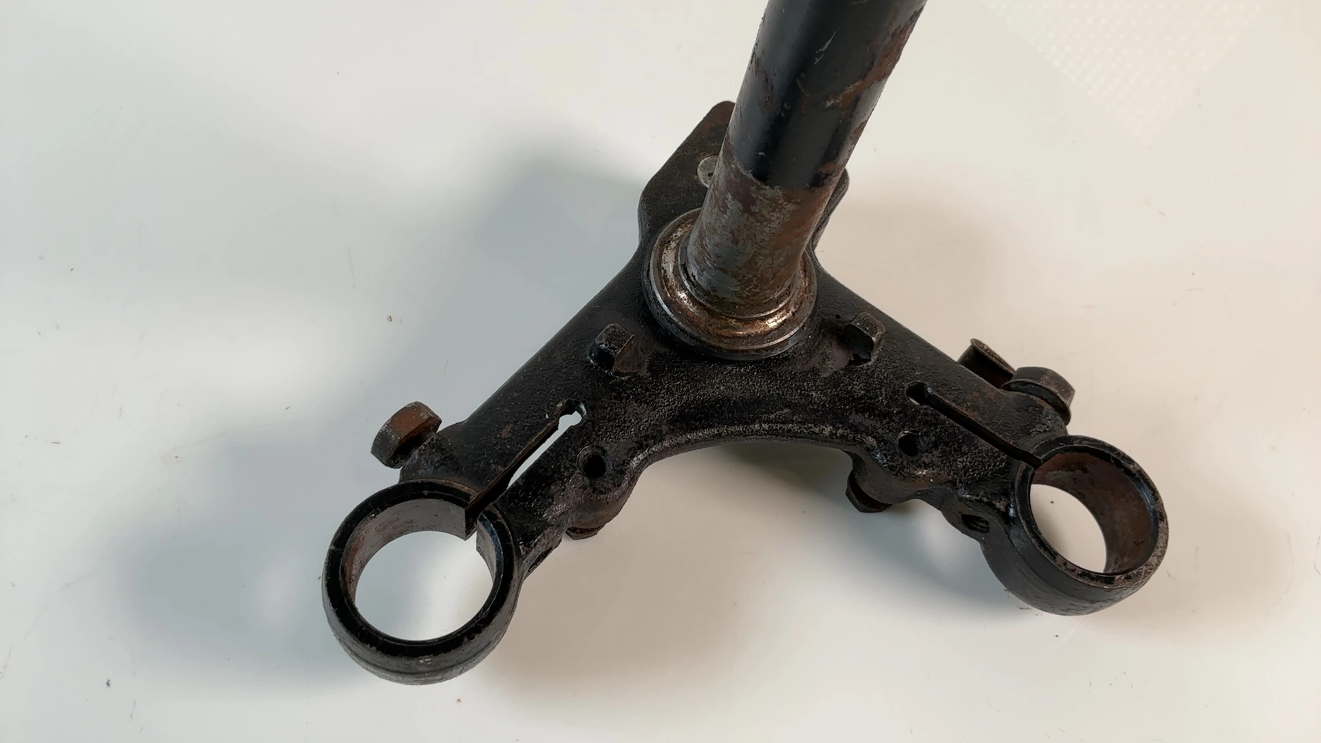 Honda XL70 XL-70 70cc Lower Triple Tree Stem Clamp 1974-1976 OEM 53200-118-770B - Image 5
