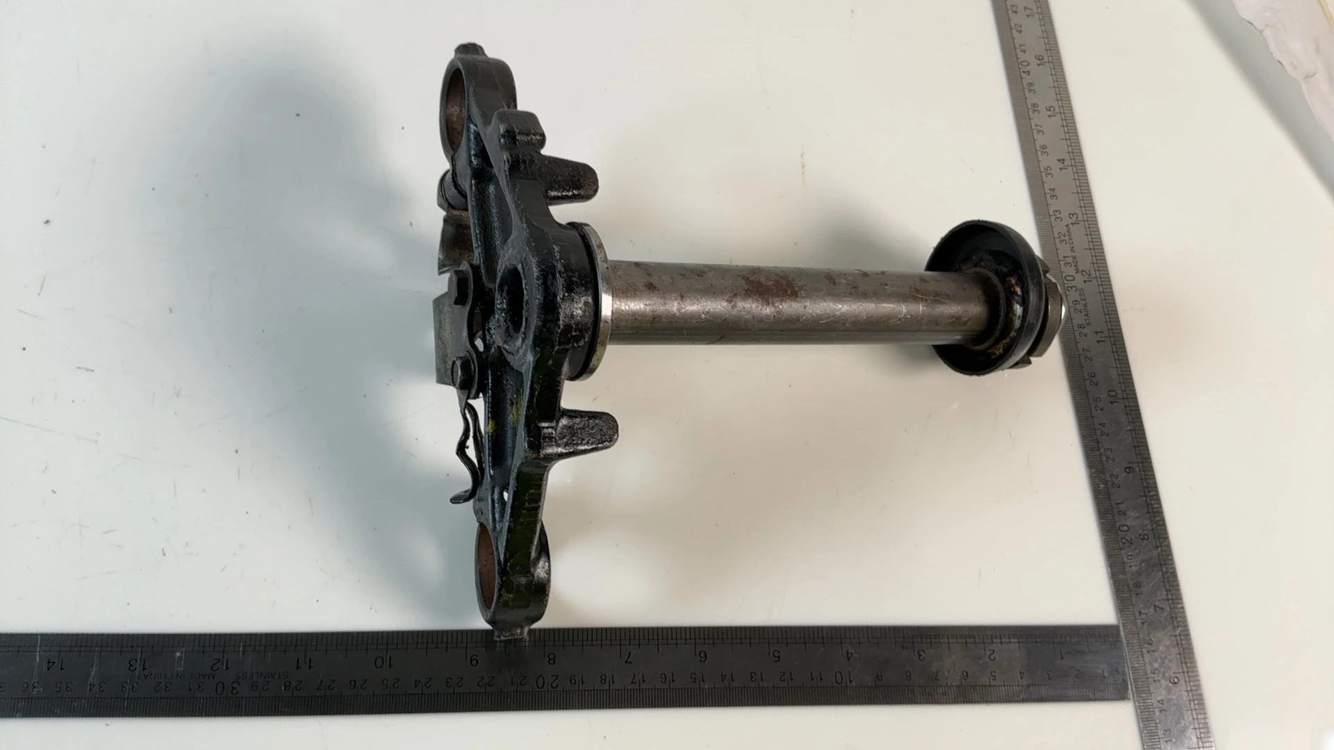 Suzuki TS125 TS 125 125cc Lower Fork Bridge Triple Tree 1971-76 OEM 51410-28012 - Image 3