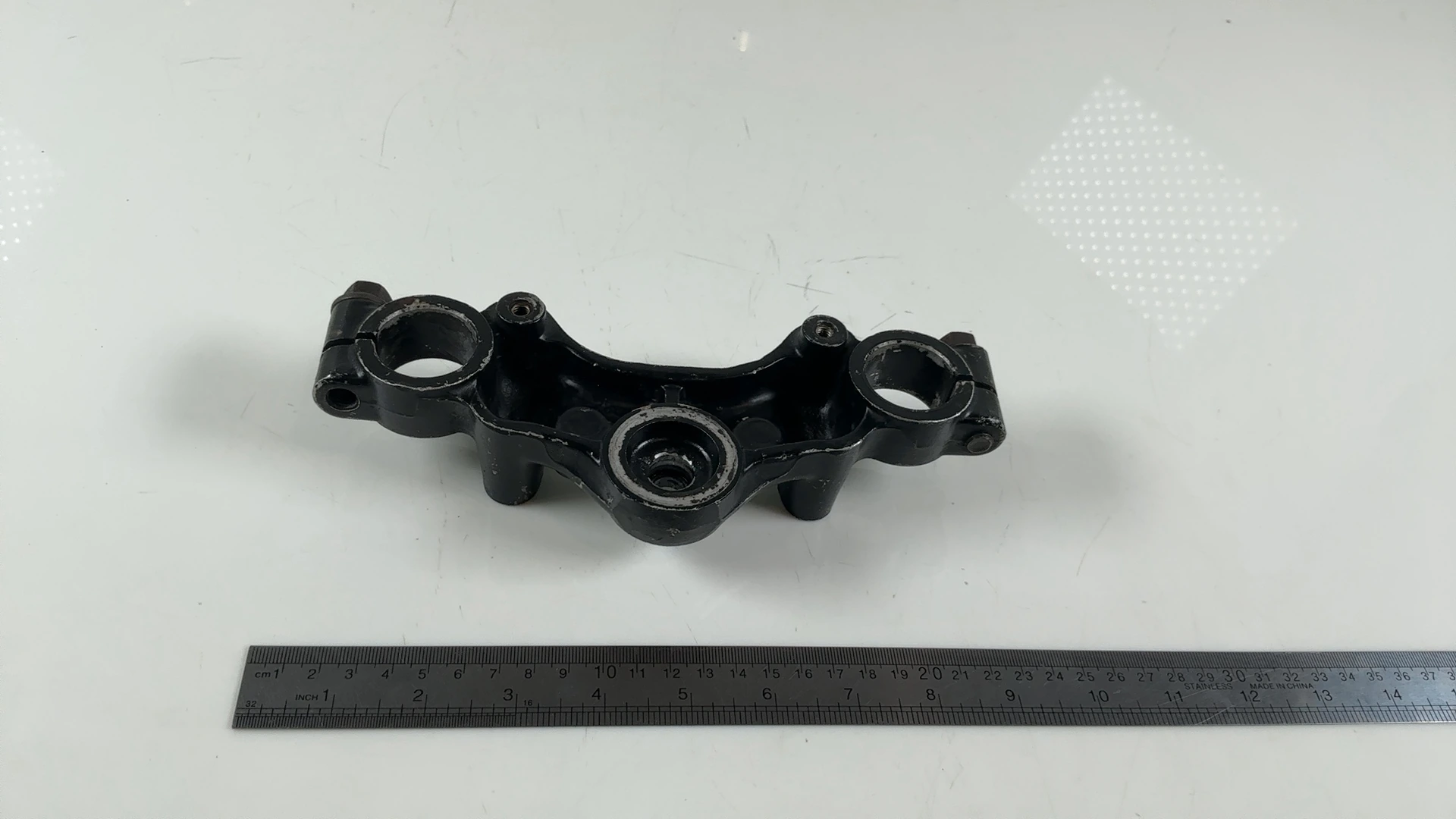 Suzuki TS50 ER Hustler 50cc Upper Fork Bridge Yoke 1979-1984 OEM 51311-26505-291 - Image 5