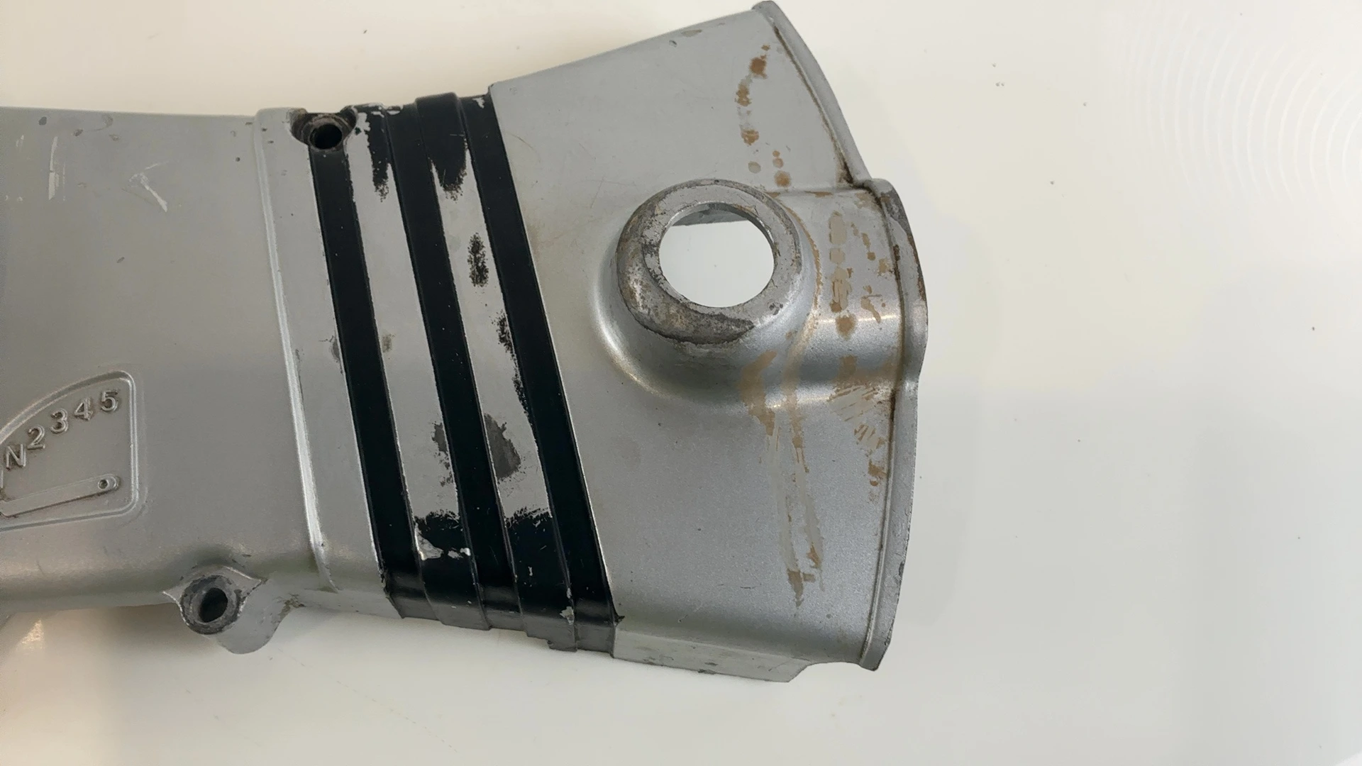 Honda H100 S2 H100S 100cc Left Engine Magneto Cover 1984-1988 OEM 11341-168-000 - Image 5