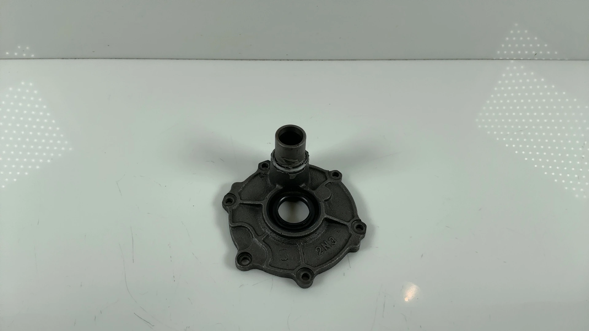 Yamaha L2 Super YB100 Engine Rotary Valve Intake Cover 1976-81 OEM 2N3-13551-00 - Image 2