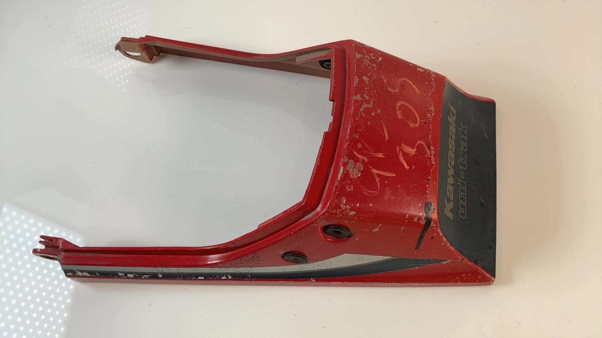 Kawasaki GPz305 EX305B 305cc Rear Tail Cowl Fairing 1983-1991 OEM 14025-1649 - Image 1