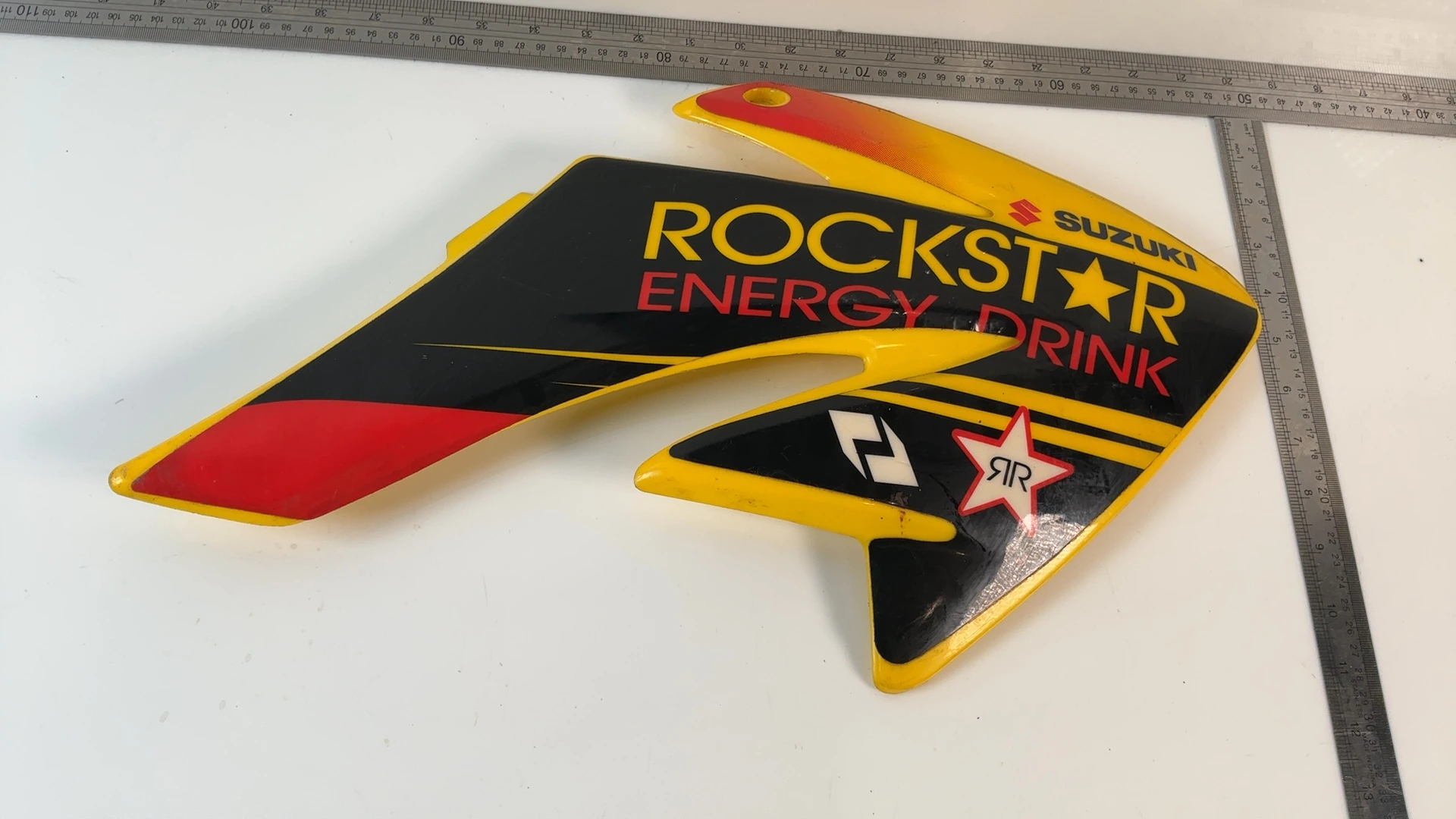 Suzuki Pit Bike CRF70 70cc Radiator Shroud Fairing Right Side Yellow Rockstar - Image 3
