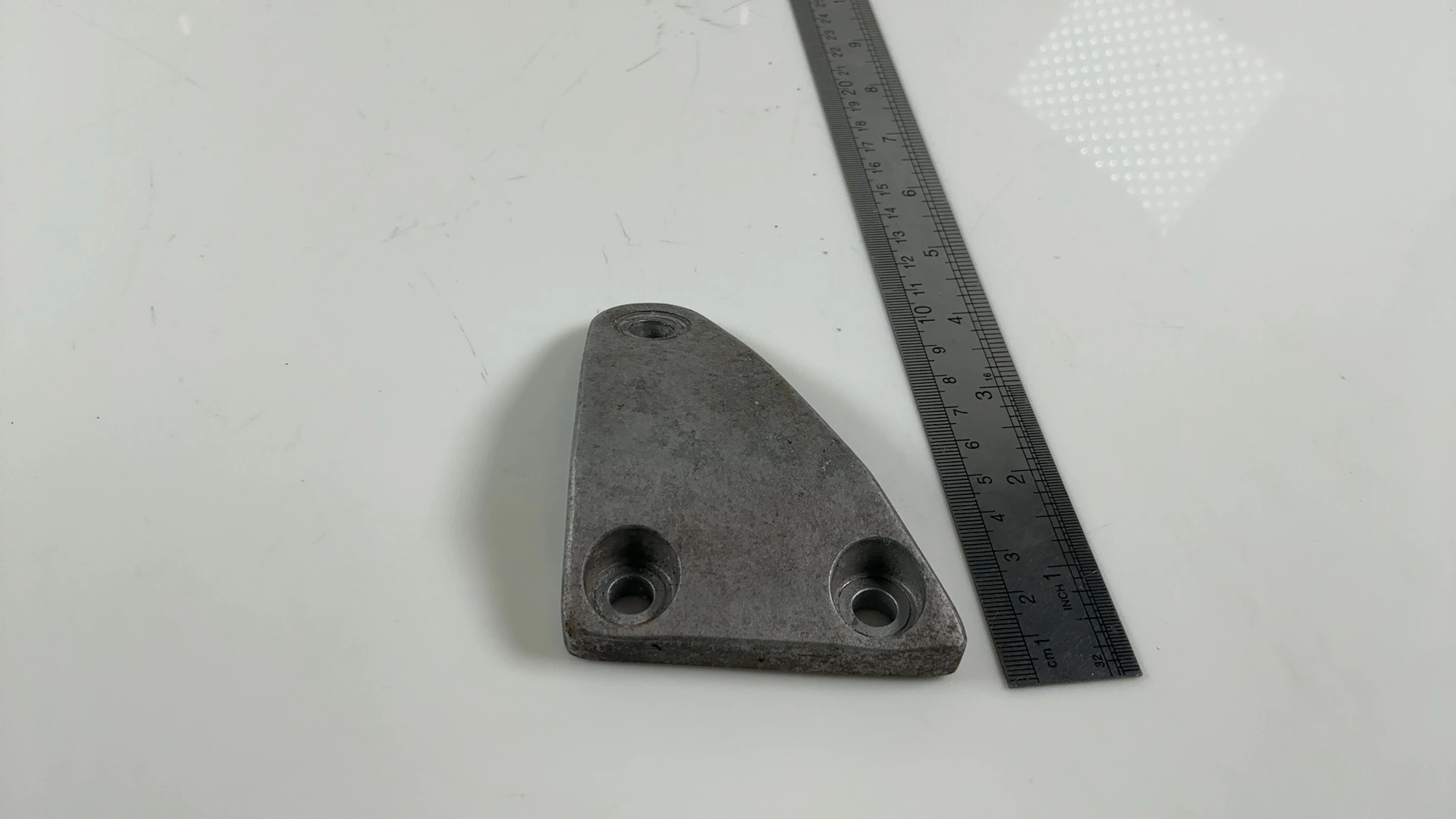 Honda Hawk GT 650 NT650 Headlight Mount Bracket Left 1988-1991 OEM 61313-MN8-000 - Image 3