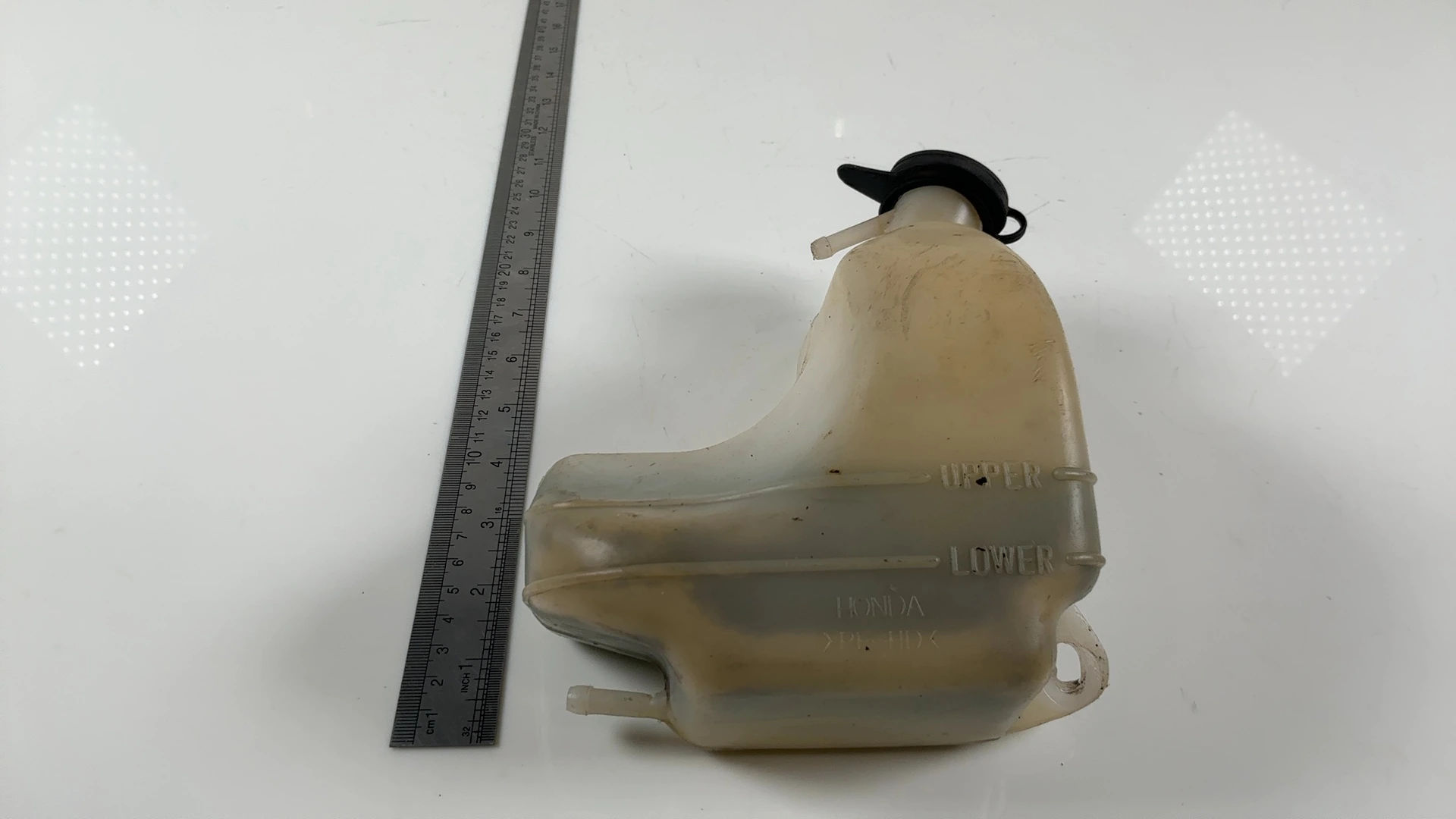 Honda CBR600F3 PC31 600cc Coolant Overflow Tank Reservoir 1995-96 19101-MV9-010 - Image 4