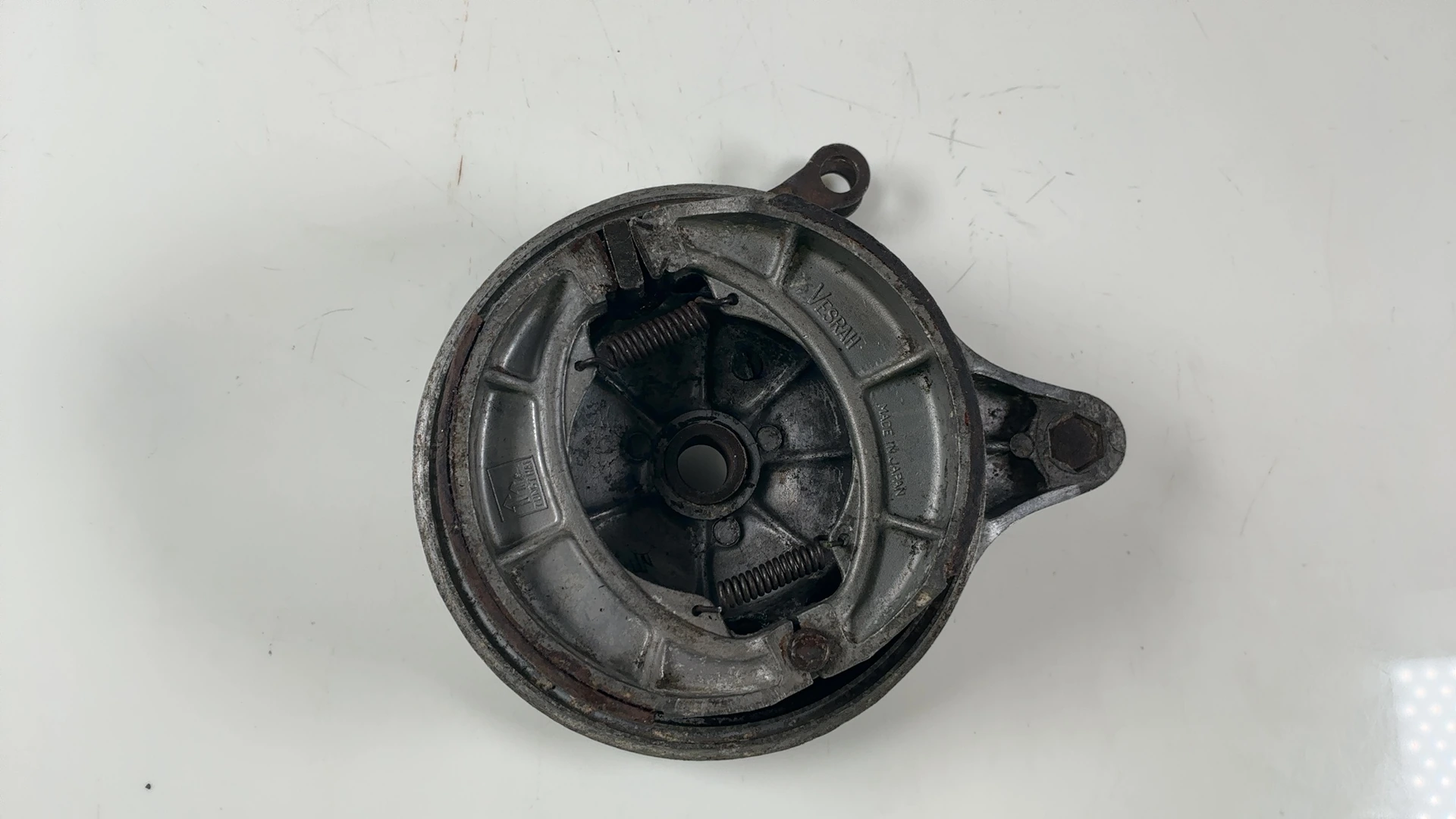 Suzuki RG125 Gamma 125 Rear Brake Plate Hub Drum 1984 1985 OEM 64210-12C00 - Image 7