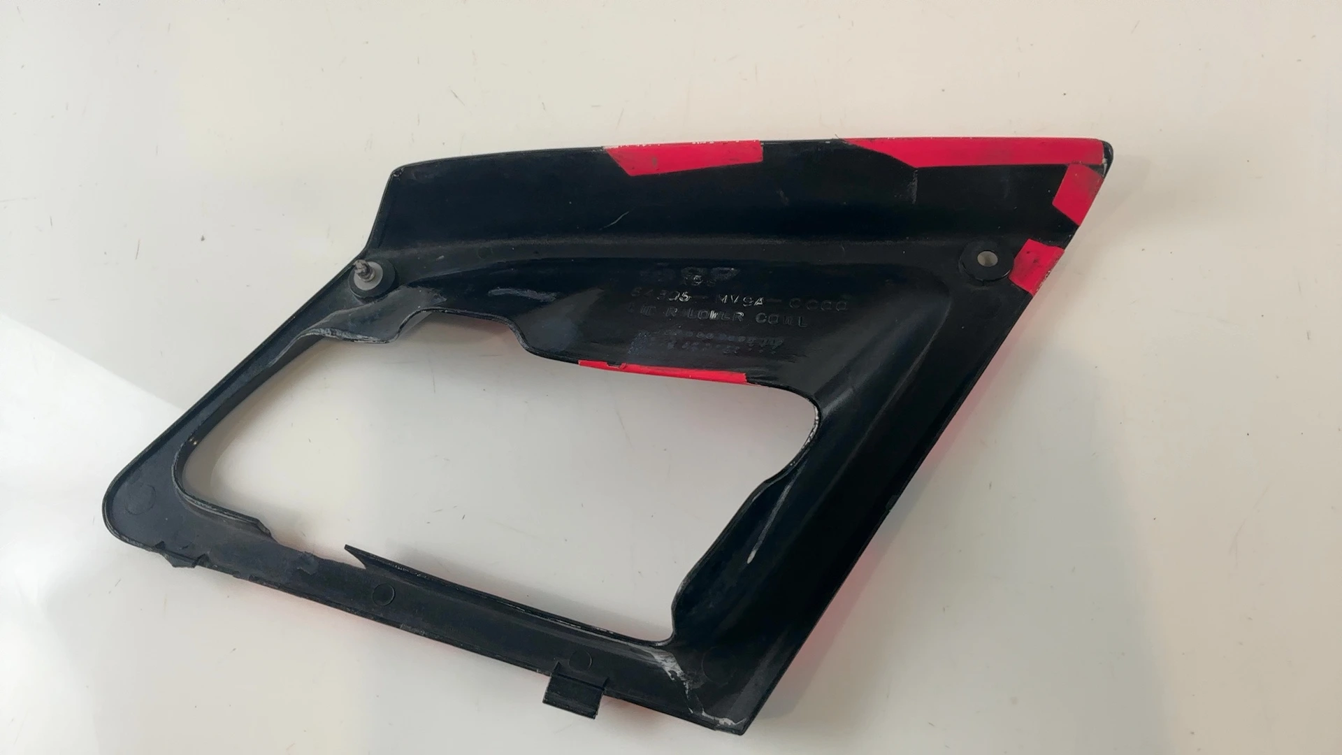 Honda CBR600F2 PC25 600cc Right Lower Cowl Insert Cover 1991-94 64305-MV9A-0000 - Image 2