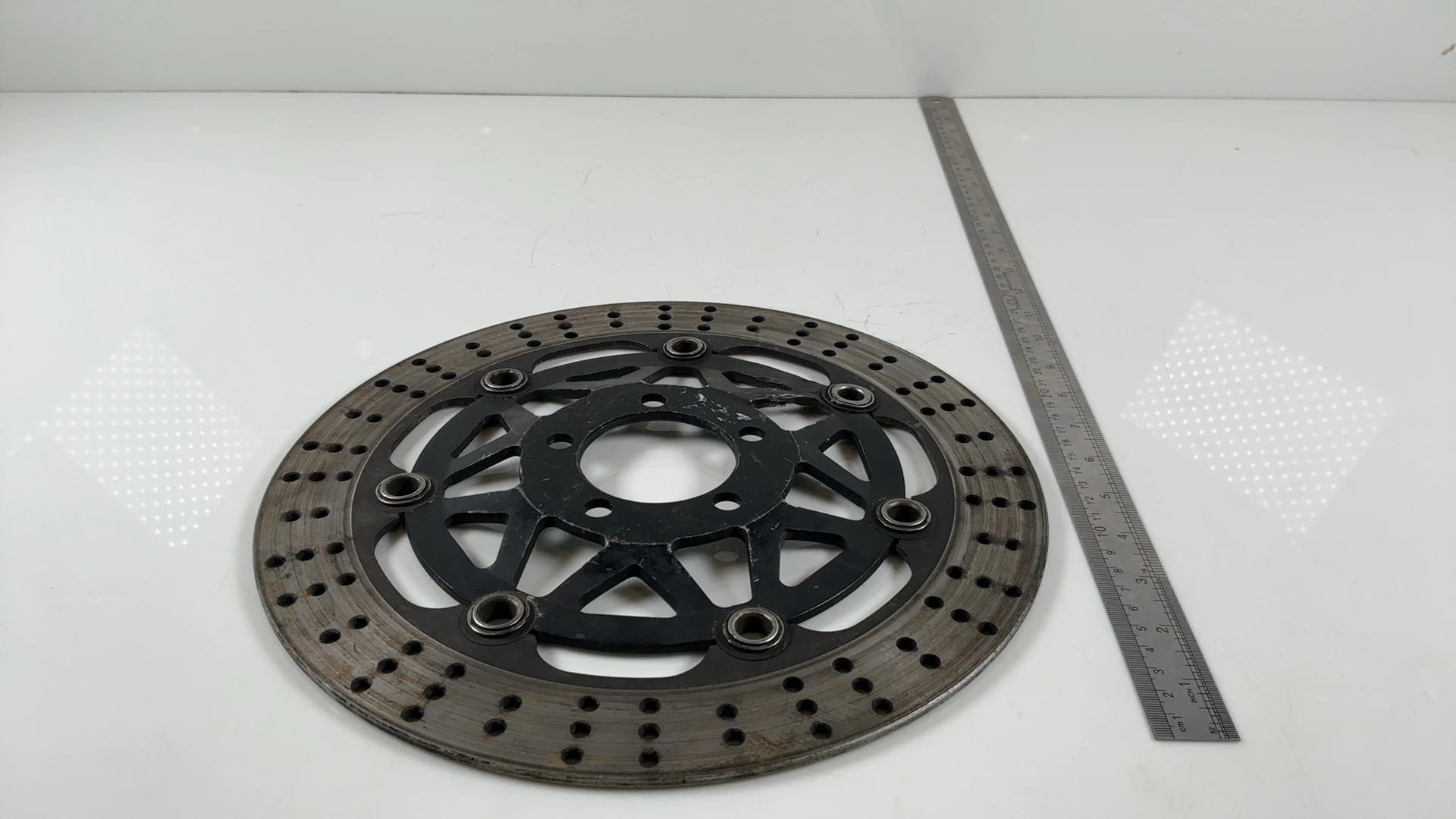 Kawasaki ZXR Ninja ZX750L 750cc Front Disc Brake Rotor 1994-95 OEM 41080-1351-FF - Image 3