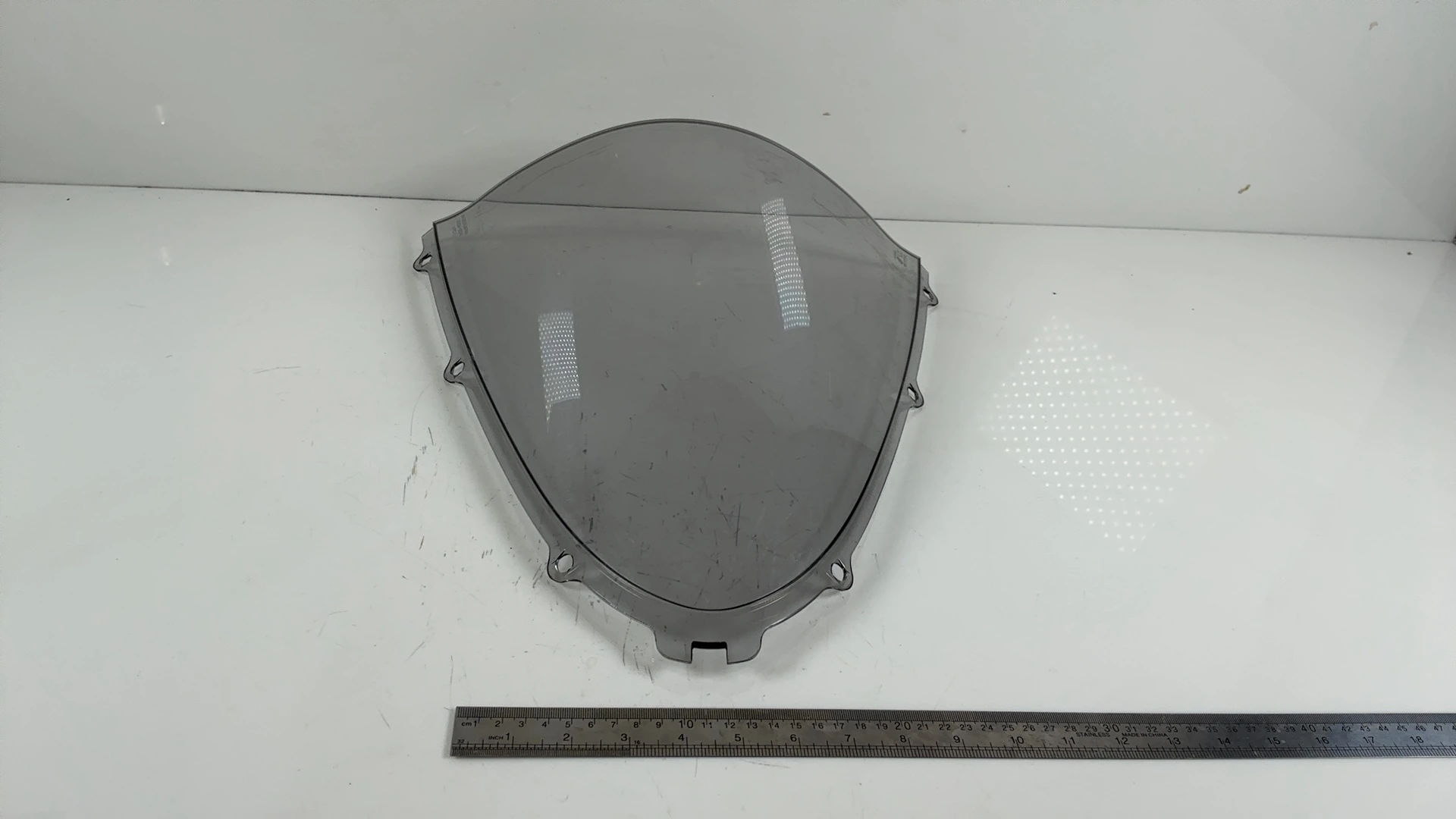 Kawasaki ZZR 1400 ZX1400A 1400cc Windshield Screen 2006-2012 OEM 39154-0014 - Image 5