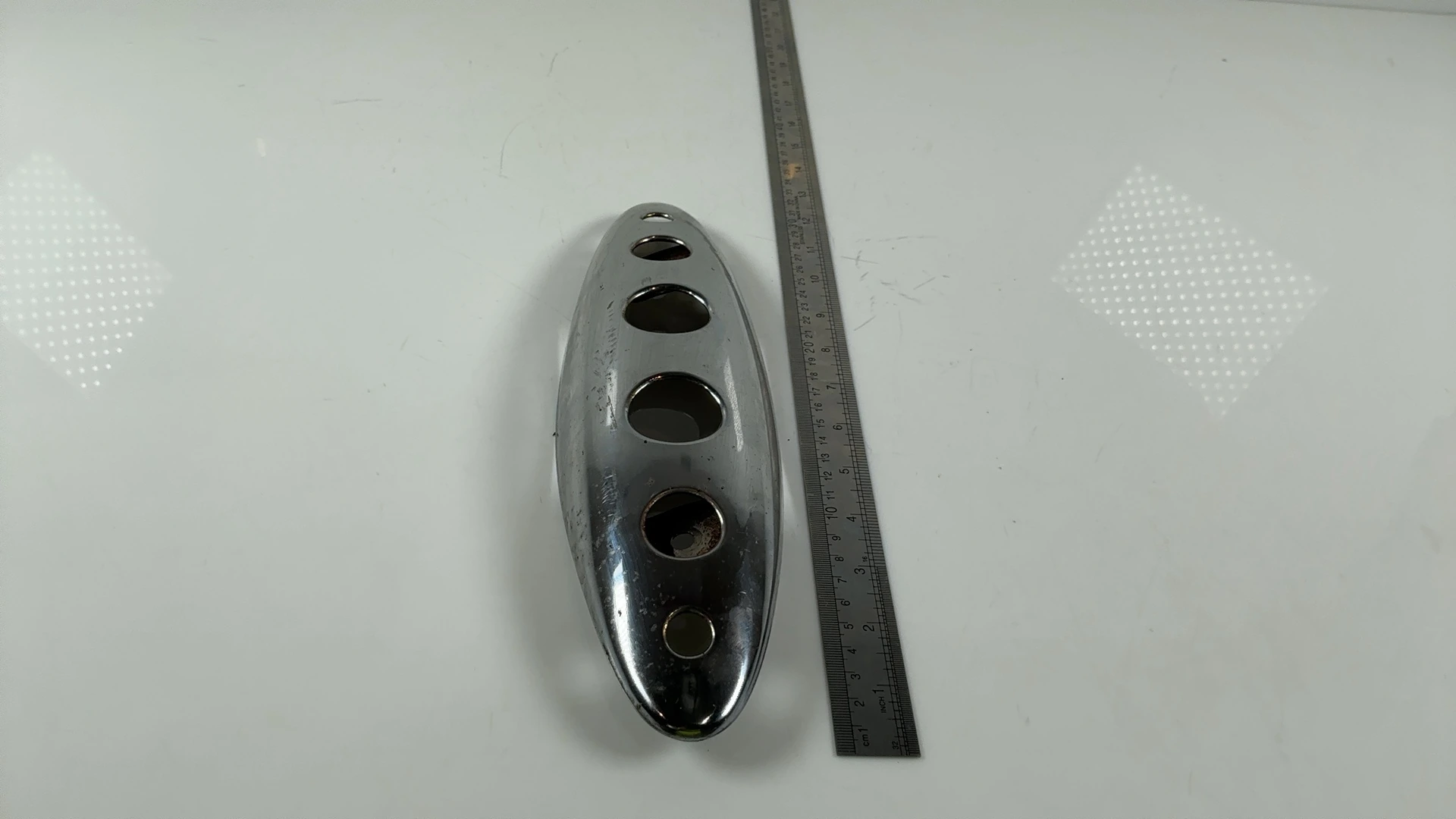Malaguti Yesterday 50 50cc Muffler Exhaust Heat Shield 1998 2001 OEM 184.004.88 - Image 3