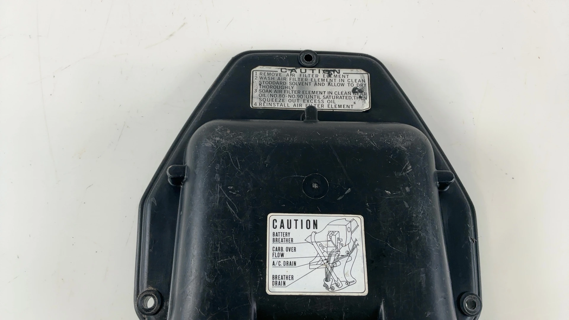 Honda CB400N 400cc Air Filter Box Lid Cover 1978-1985 OEM 17230-413-020 - Image 5