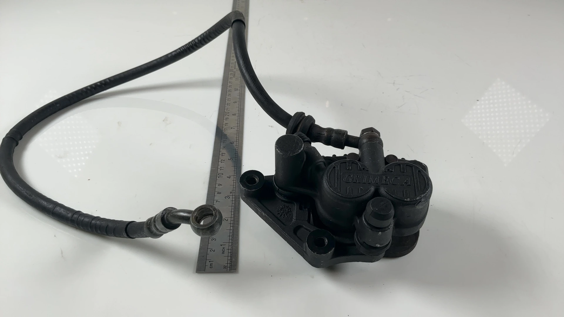 Honda NS125R NSR125 TC01 125cc Front Brake Caliper 1985-1987 OEM 45100-KB9-960 - Image 4