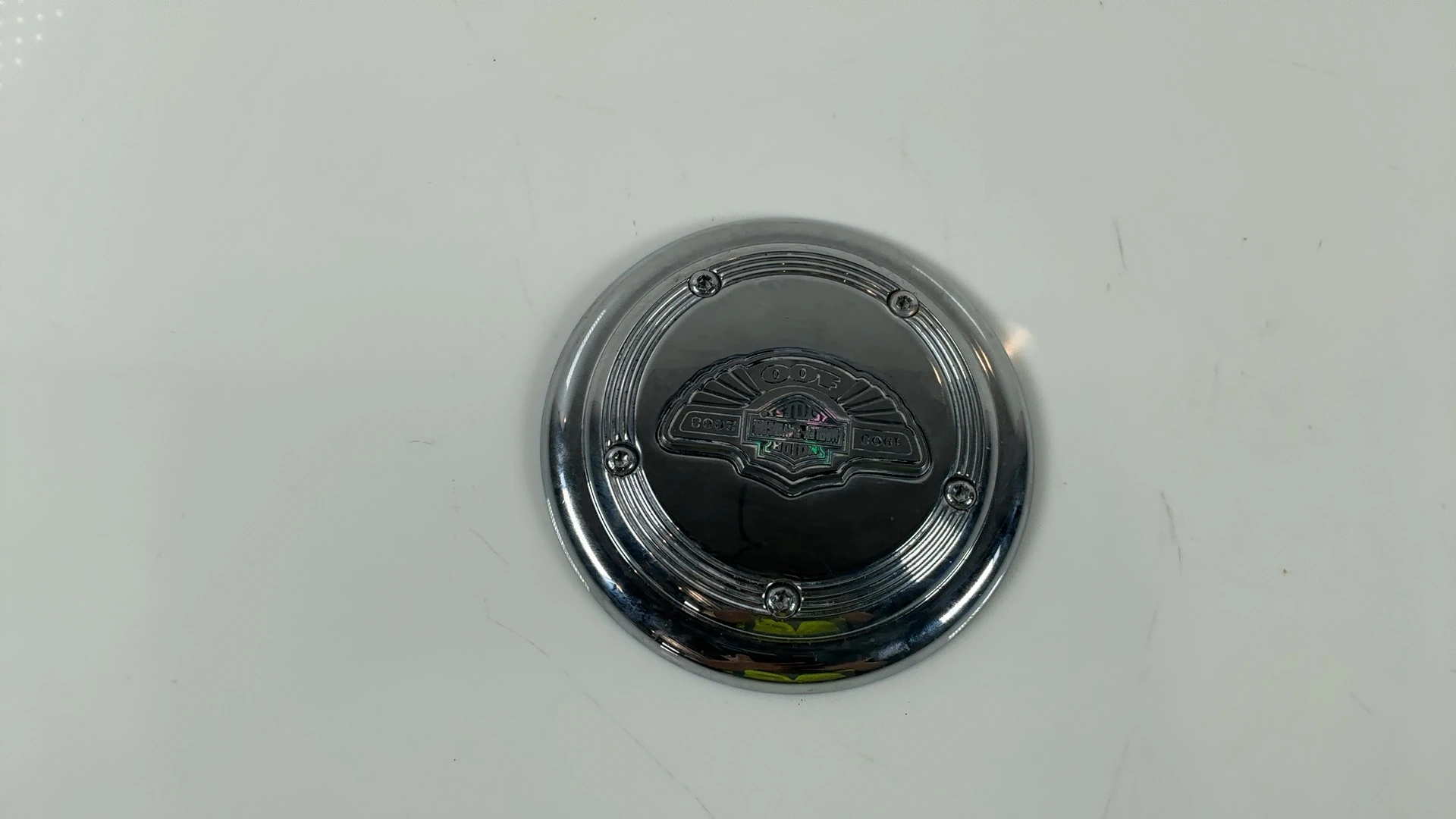 Harley Dyna Softail 1450 Air Cleaner Trim Cover 1999-08 100th Anniv OEM 29019-03 - Image 1