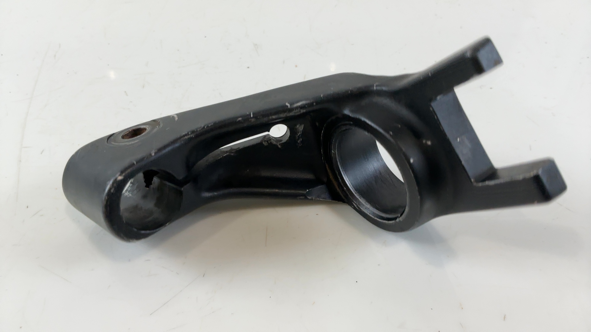 Kawasaki GT550 KZ550G 550cc Right Handlebar Holder Clamp 1982-87 OEM 46012-1028 - Image 2