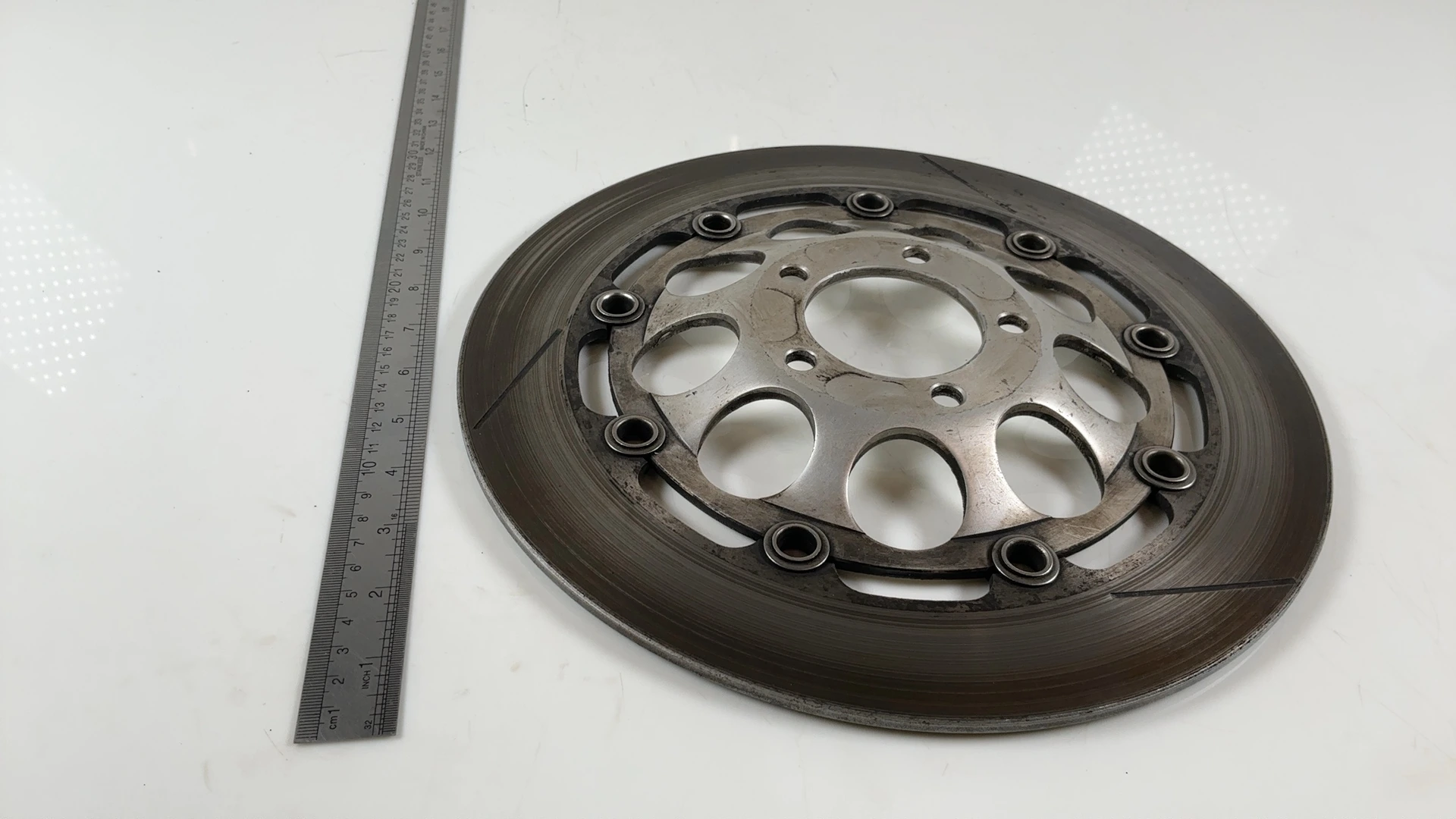 Suzuki GSXR 750 GR77B 750cc Front Brake Disc Rotor 1988-1992 OEM 59210-17C00 - Image 4