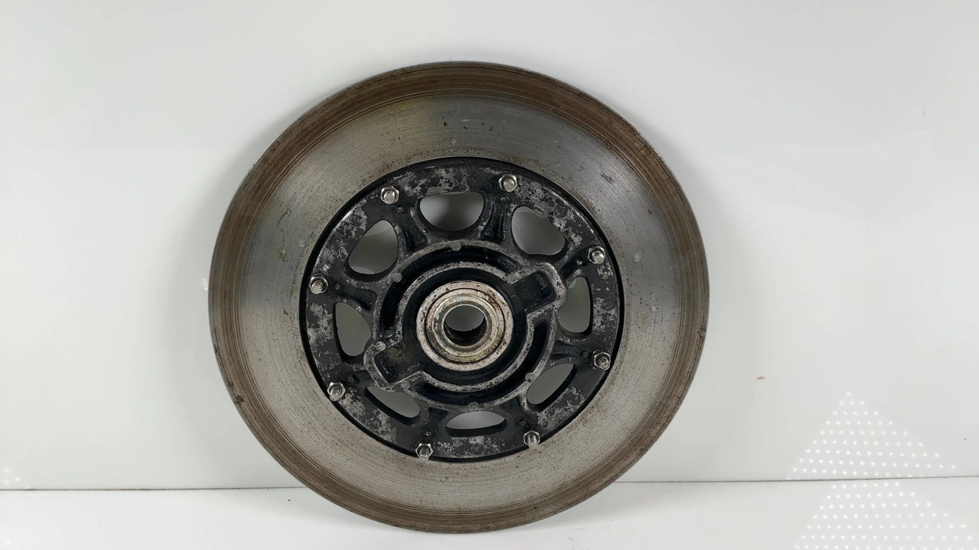 Yamaha XS650 XS2 650cc Front Brake Disc Rotor Assembly 1972 OEM 306-25831-00-00 - Image 2