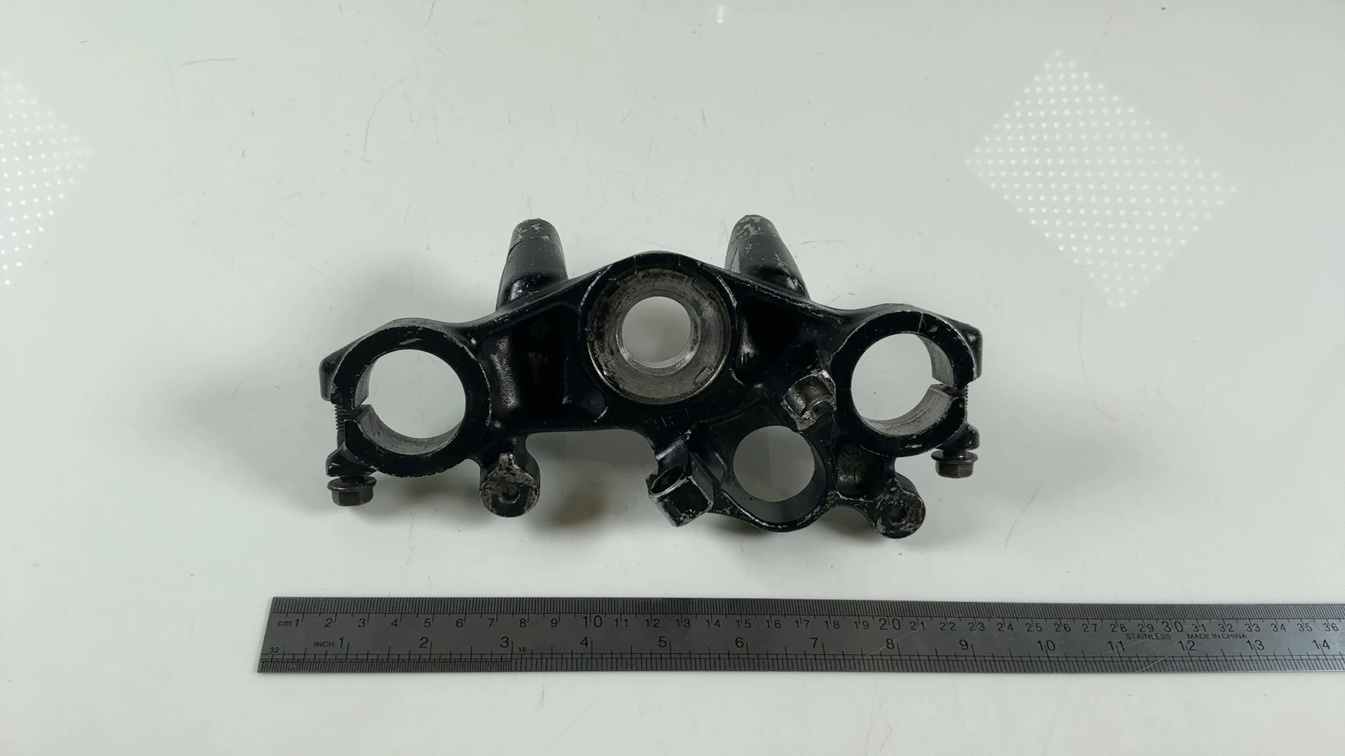 Honda MTX125R MTX200R 125 200 Upper Fork Bridge Yoke 1983-1986 OEM 53230-KE1-010 - Image 5