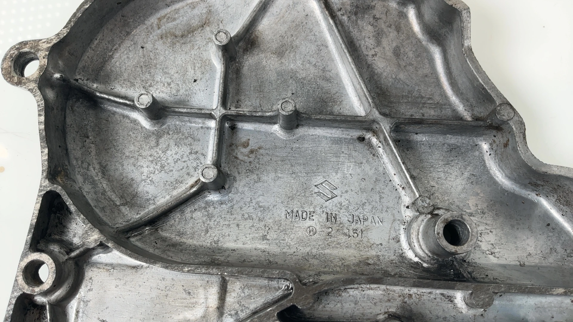 Suzuki GS850G GS850 850CC Left Sprocket Cover 1979-1982 OEM 11360-49101 - Image 7