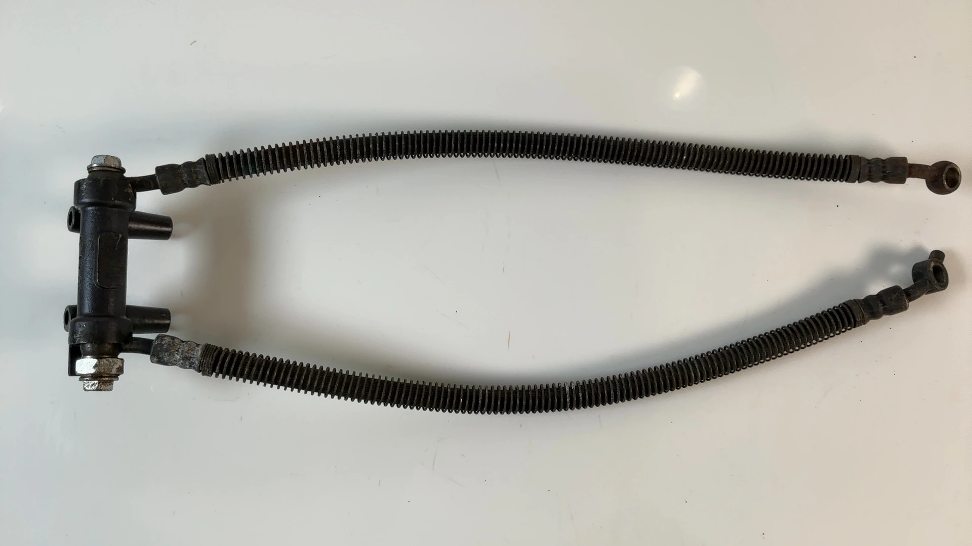 Kawasaki Ninja ZX600 ZX6R Front Brake Hose Splitter Junction 1995-97 43061-1002 - Image 2