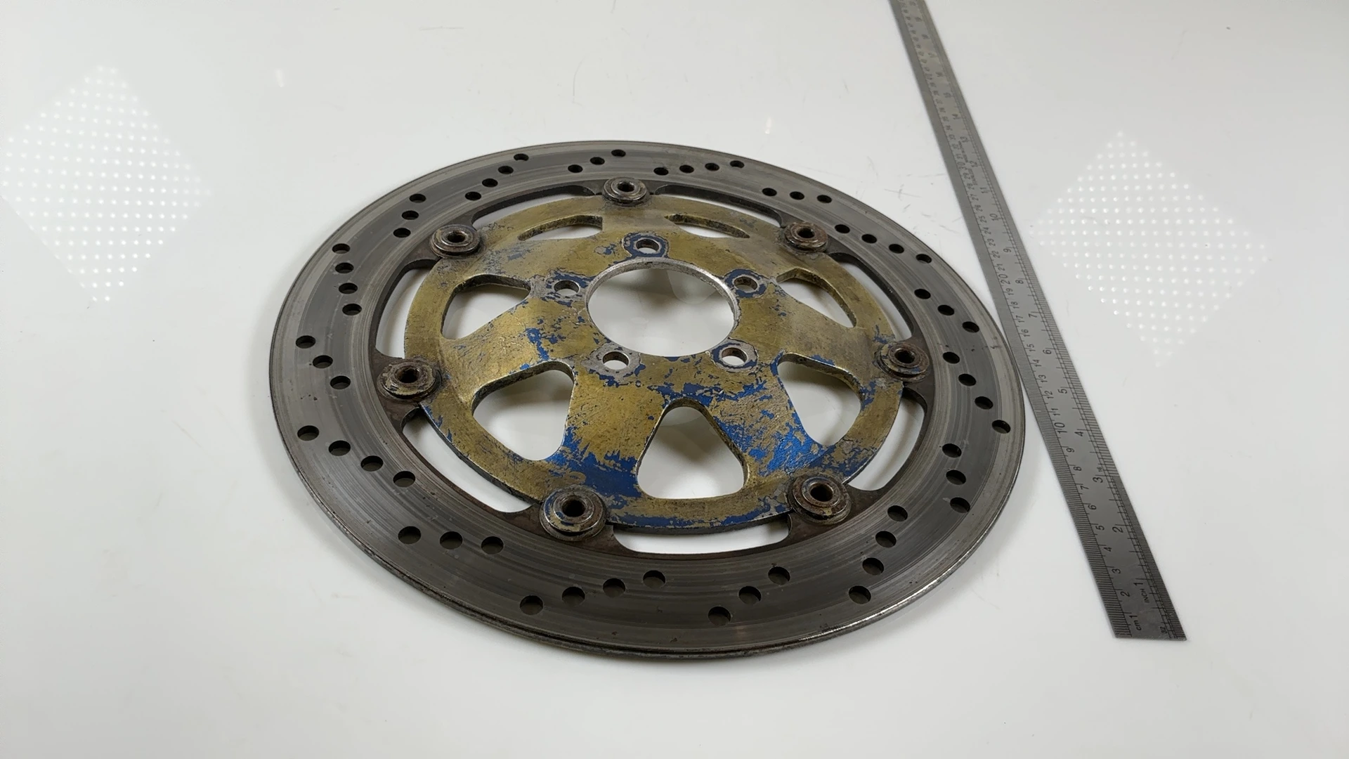 Suzuki GSX-R1100 GU74 1100 Front Brake Disc Rotor 1986-1988 OEM 59210-06B01 - Image 3