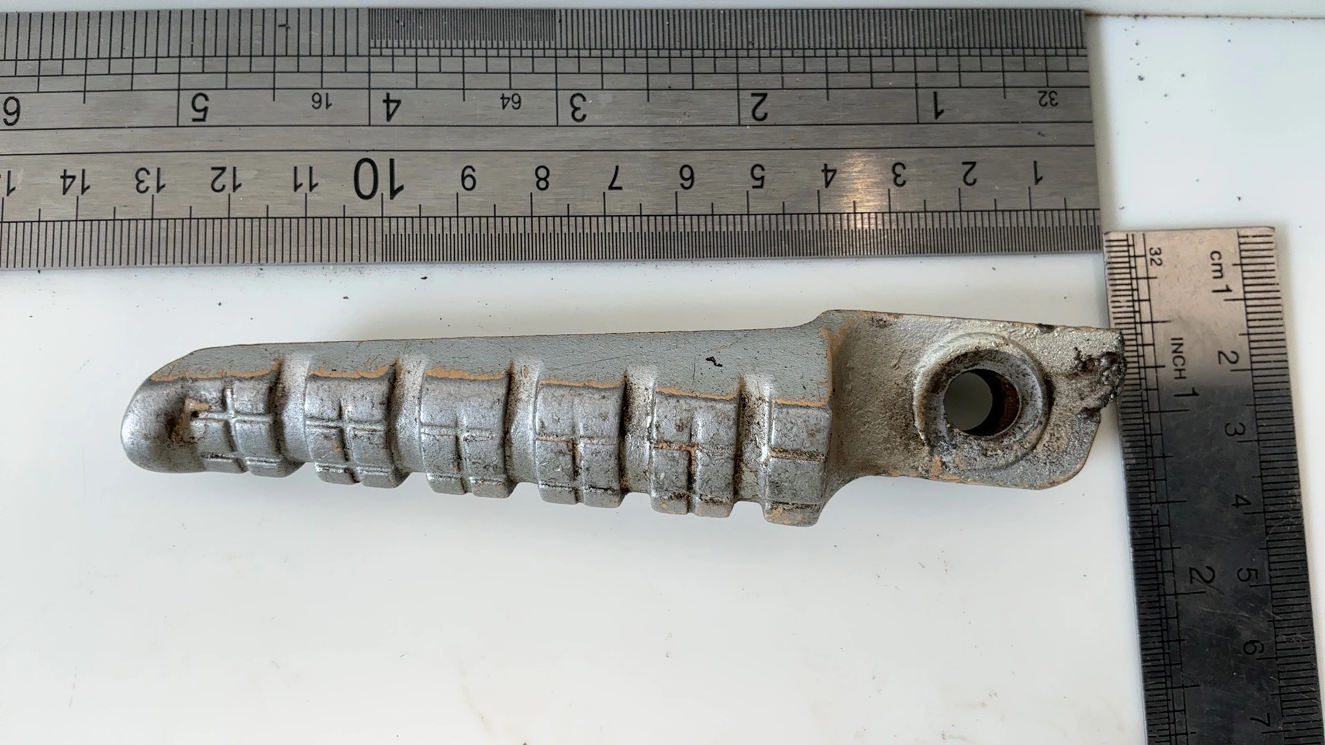Aprilia RS125 RS 125 125cc Left Rear Passenger Footrest Peg 1995-2012 OEM AP8146865 - Image 3