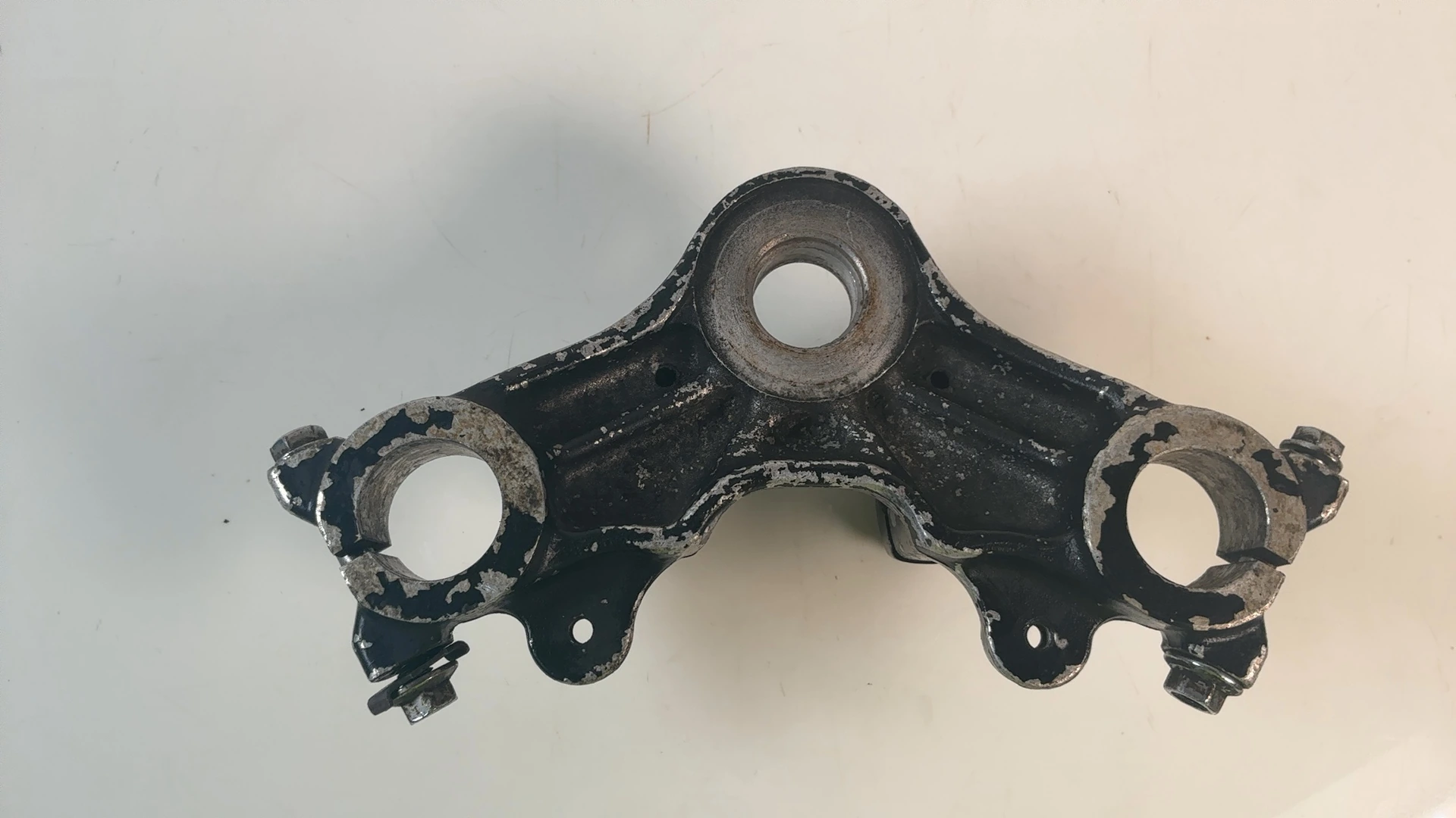 Honda CBX125 JC11 125cc Upper Fork Bridge Yoke 1984-1992 OEM 53231-383-920 - Image 2