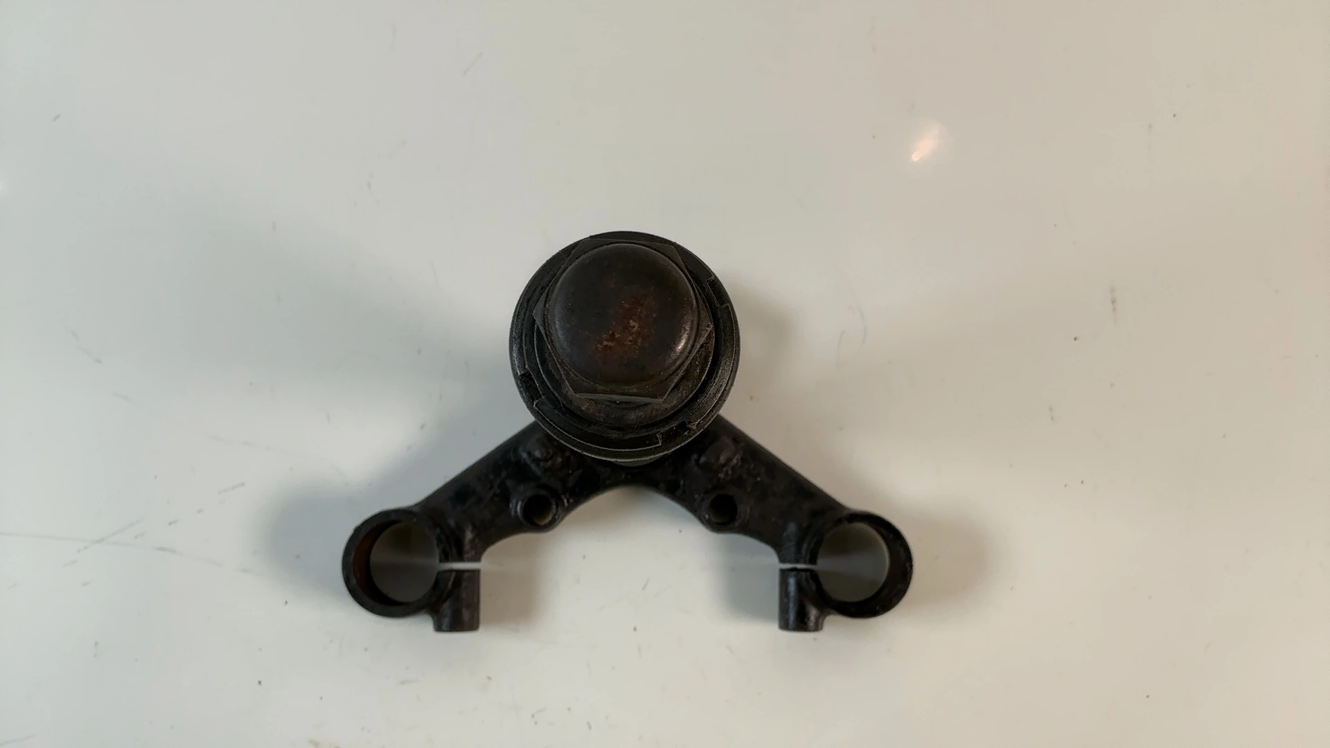 Honda CB125 Twin Super Dream CB125TD Lower Fork Yoke 1985 1986 53219-KB5-740ZA - Image 5
