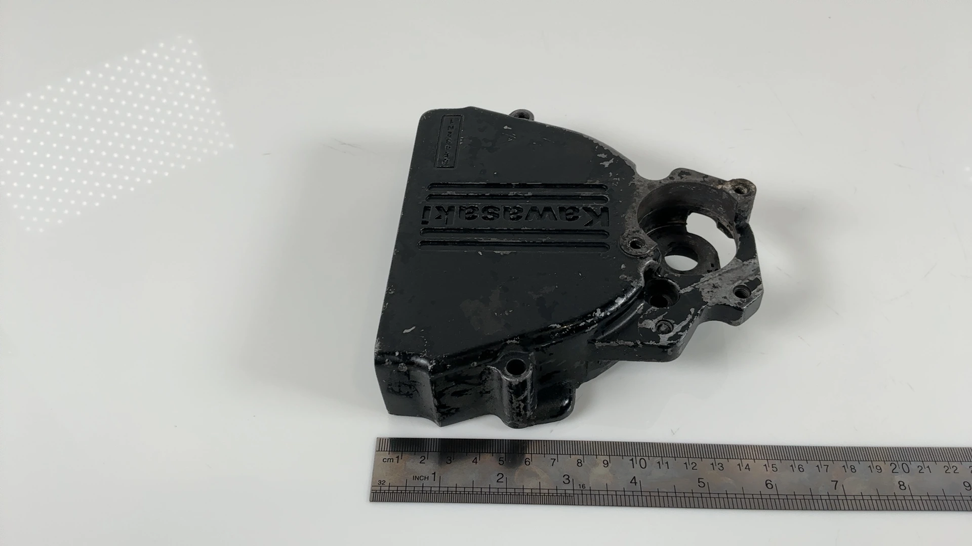 Kawasaki ZXR750 ZX750H 750cc Front Sprocket Engine Cover 1989-90 OEM 14026-1144 - Image 2