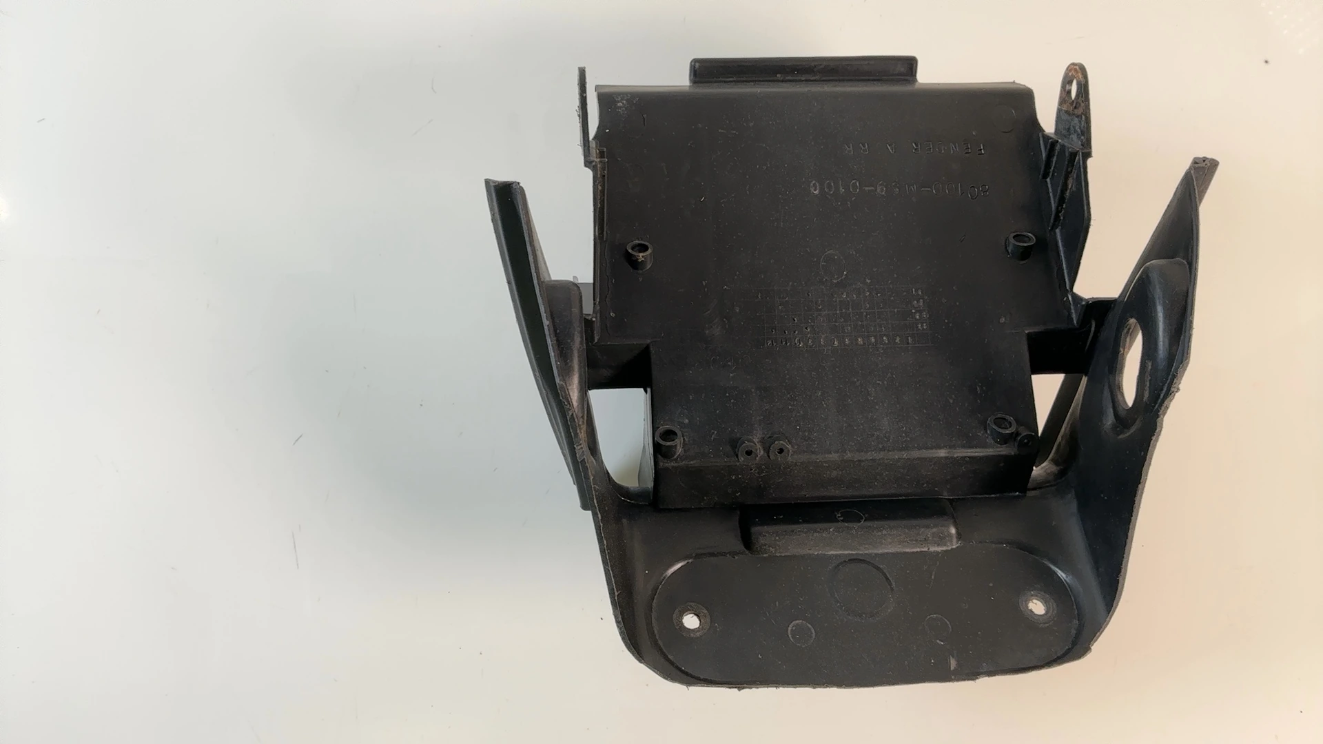 Honda CB750 Nighthawk 750 Rear License Plate Bracket 1991-2003 OEM 80100-MS9-010 - Image 2